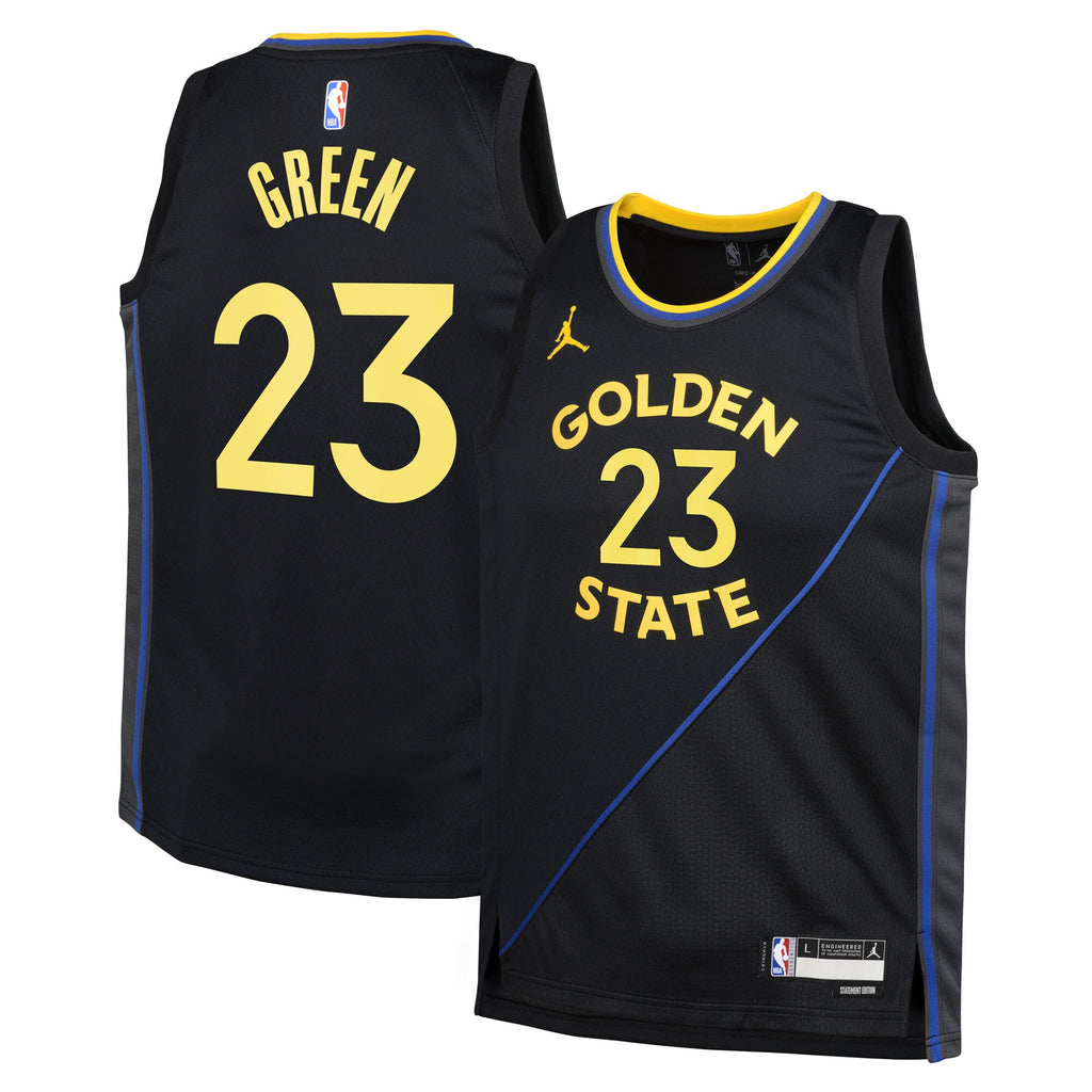 Draymond Green Golden State Warriors Statement Edition Swingman Jersey - Black - Youth