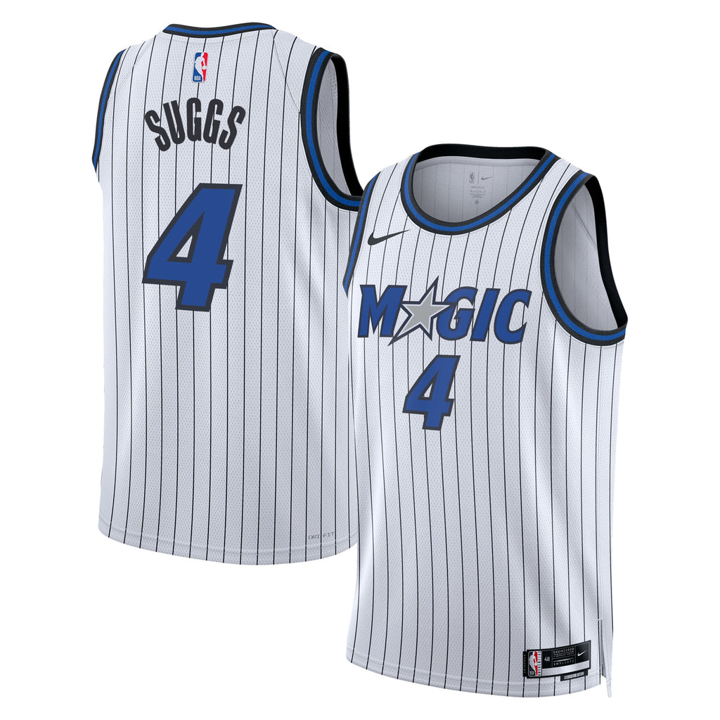 Jalen Suggs Orlando Magic Association Edition Replica Swingman Jersey - White - Unisex
