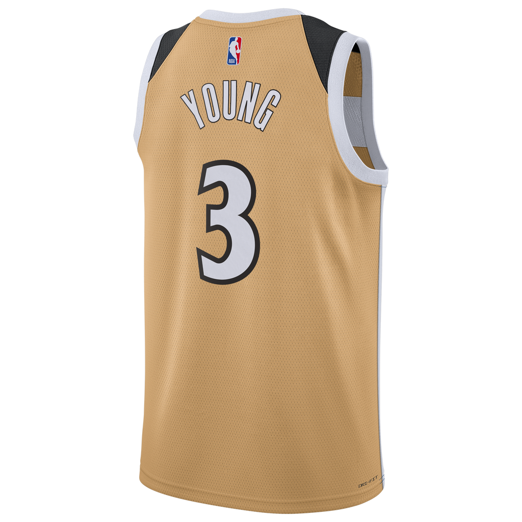 Trae Young Washington Wizards 2025/26 City Edition Swingman Jersey - Tan - Unisex