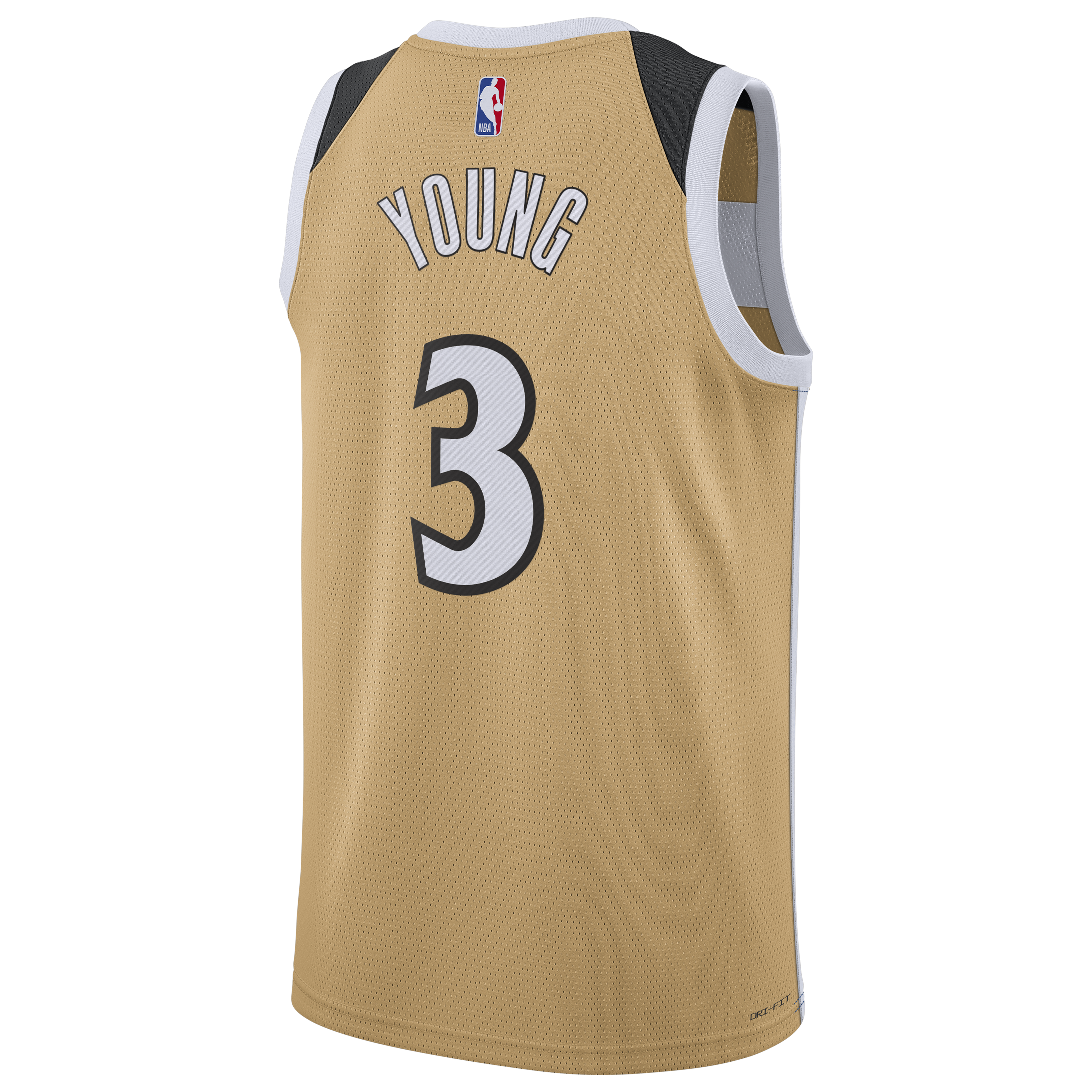 Trae Young Washington Wizards 2025/26 City Edition Swingman Jersey - Tan - Unisex