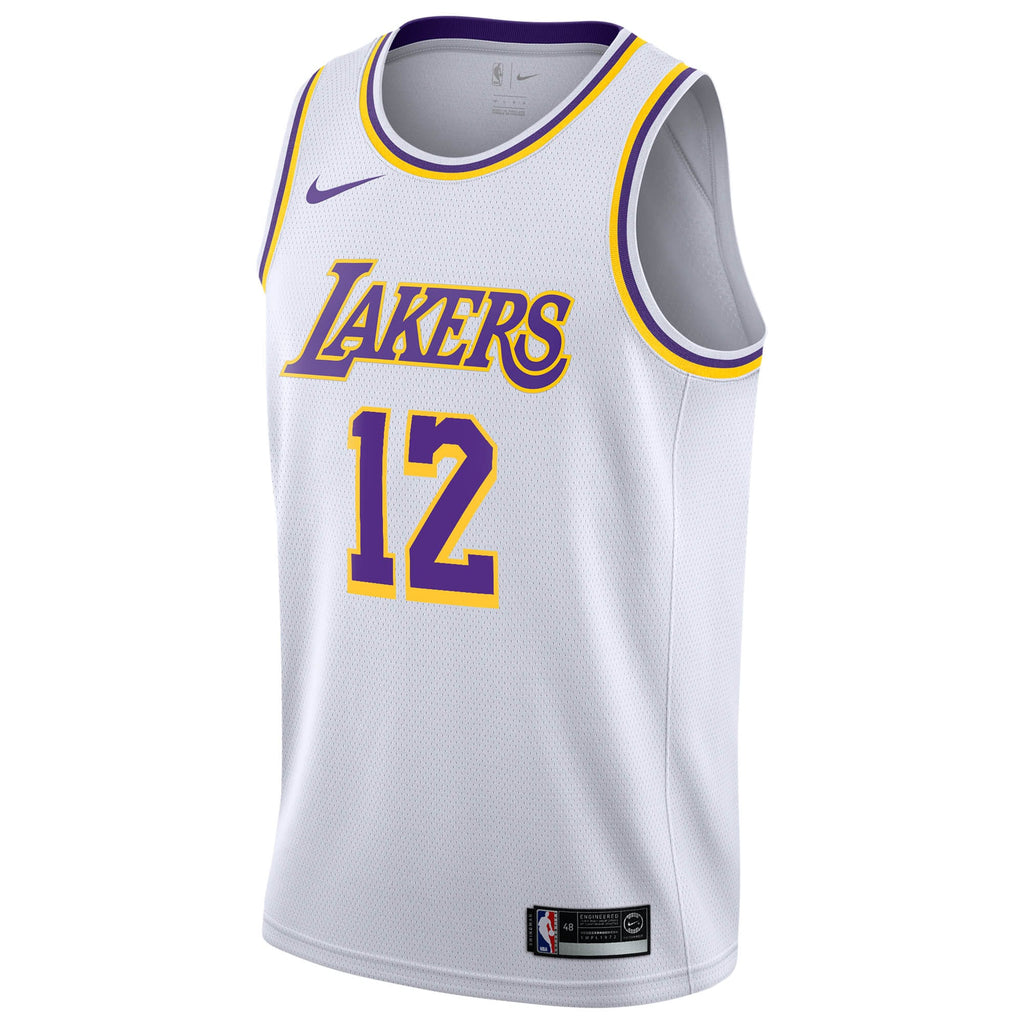 Jake LaRavia Los Angeles Lakers Association Edition Swingman Jersey - White - Youth