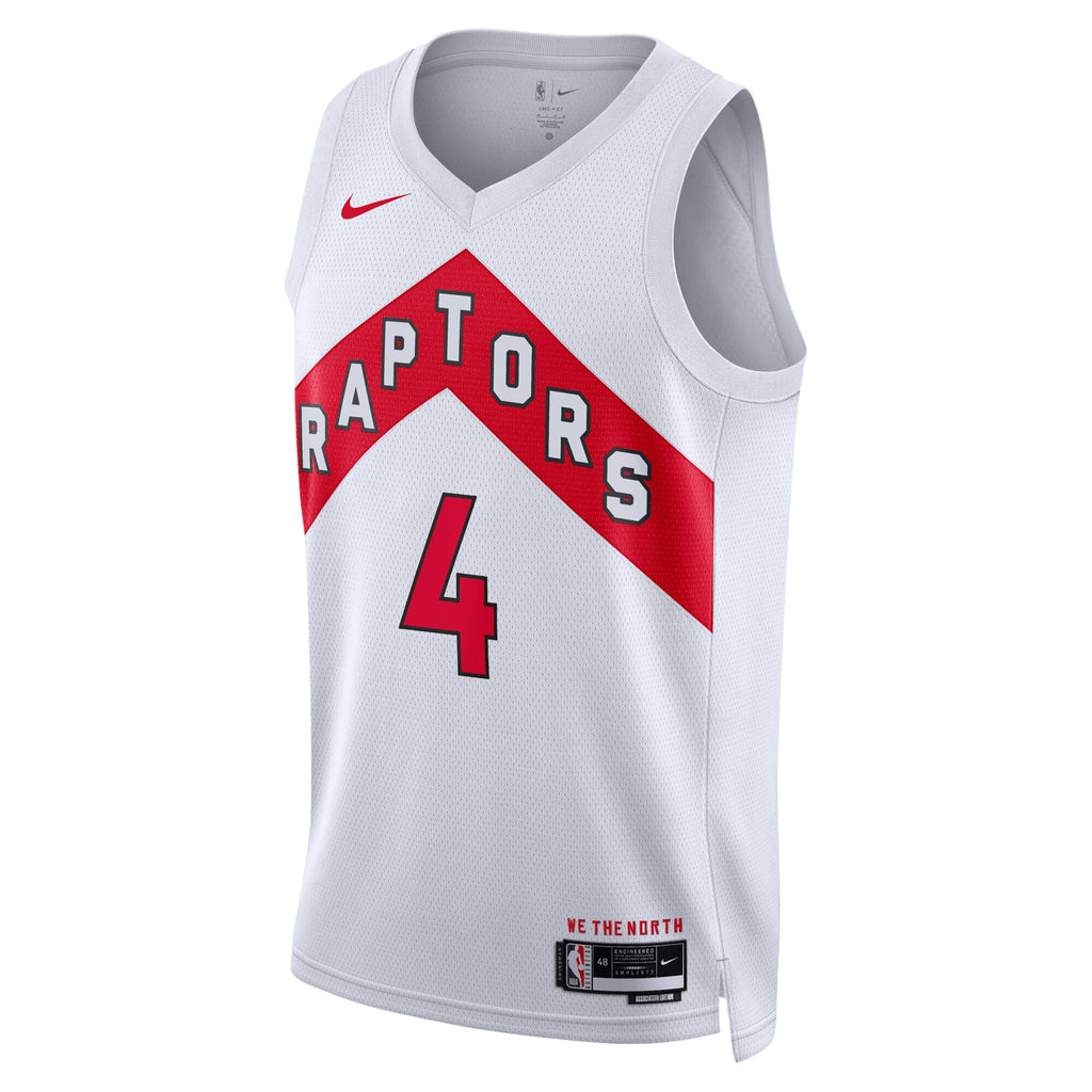 Scottie Barnes Toronto Raptors Association Edition Swingman Jersey - White - Unisex