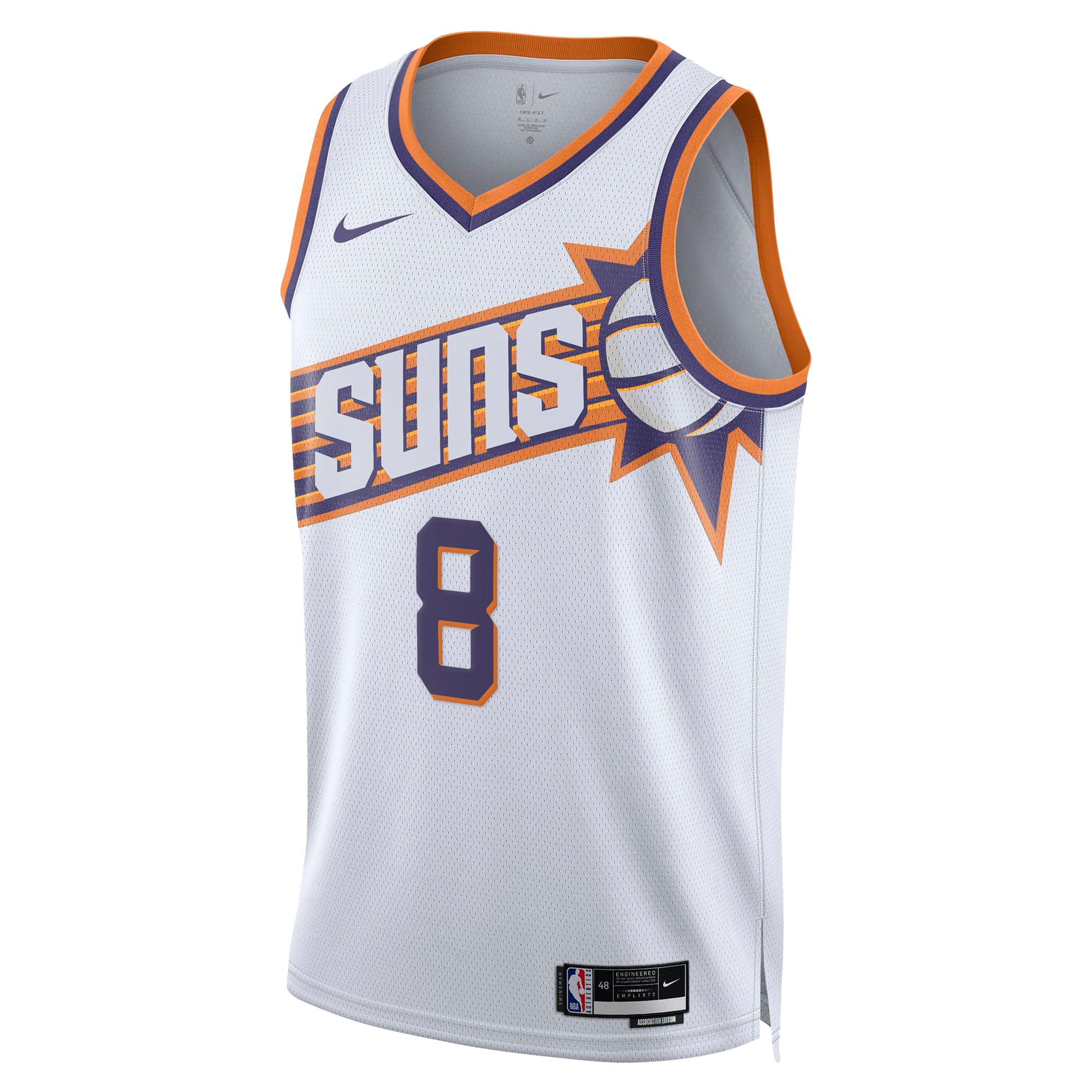 Luke Kennard Phoenix Suns Association Edition Swingman Jersey - White - Unisex