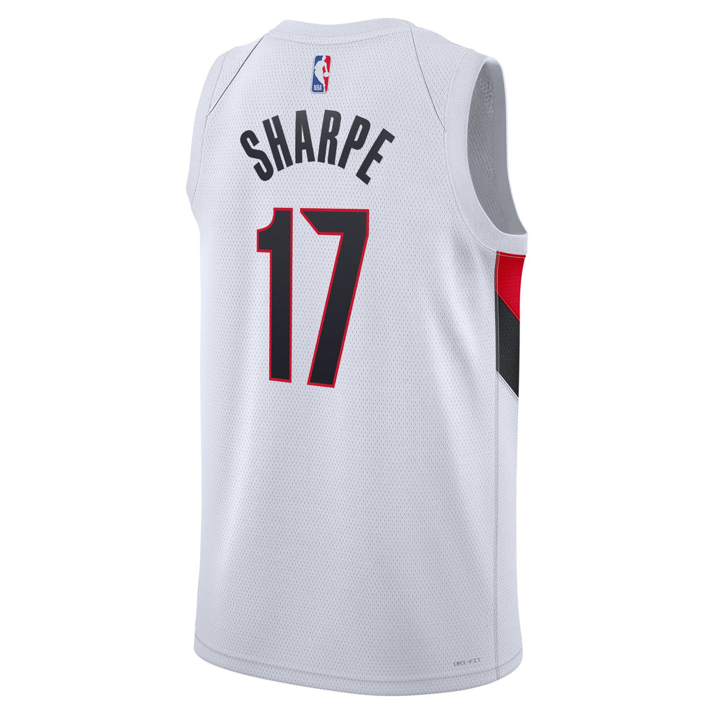 Shaedon Sharpe Portland Trail Blazers Association Edition Replica Swingman Jersey - White - Unisex