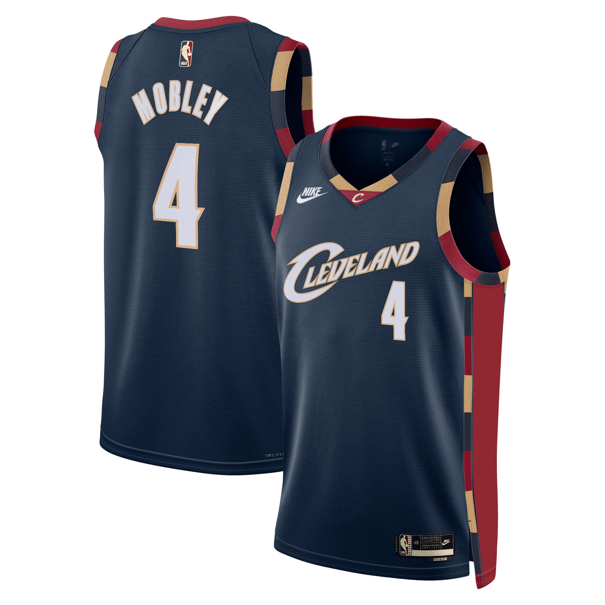 Evan Mobley Cleveland Cavaliers Classic Edition Jersey - Navy - Unisex