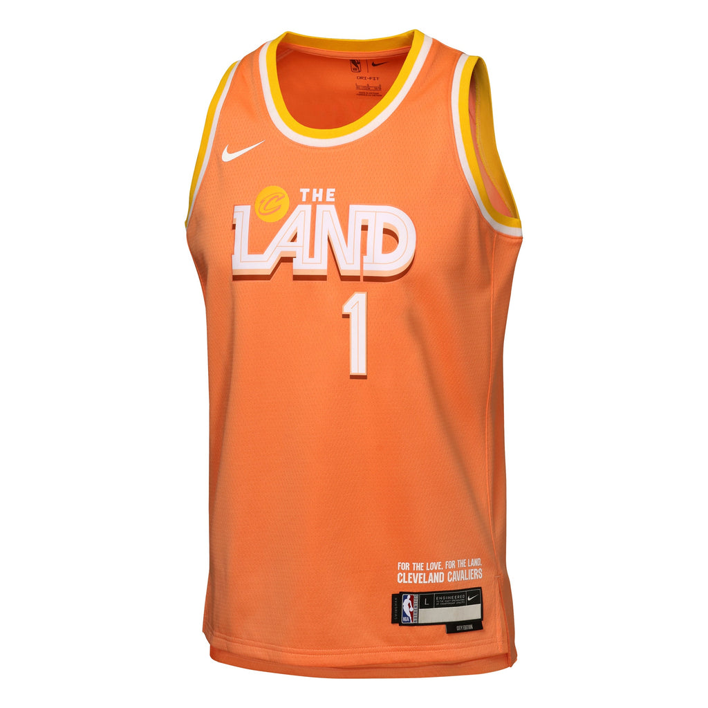 Max Strus Cleveland Cavaliers 2025/26 City Edition Swingman Jersey - Orange - Youth