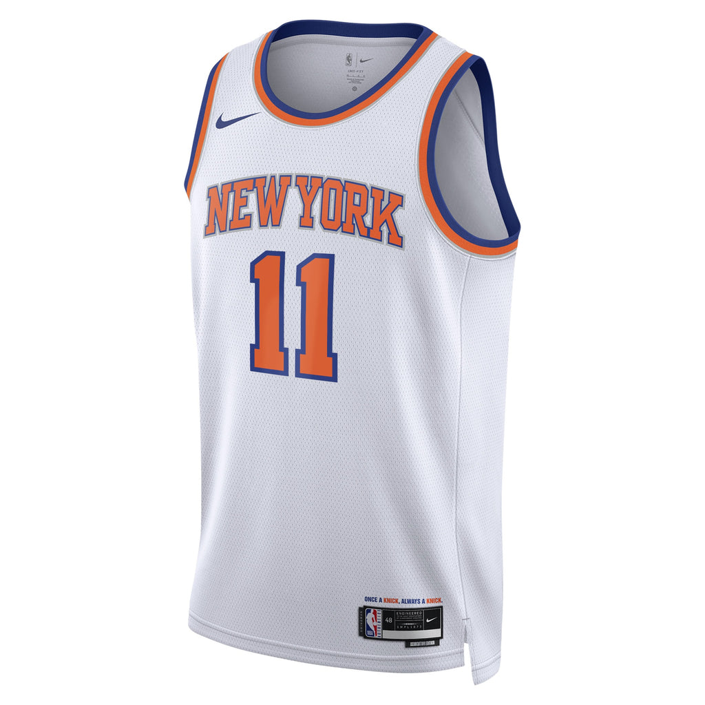 Jalen Brunson New York Knicks Association Edition Swingman Jersey - White - Unisex