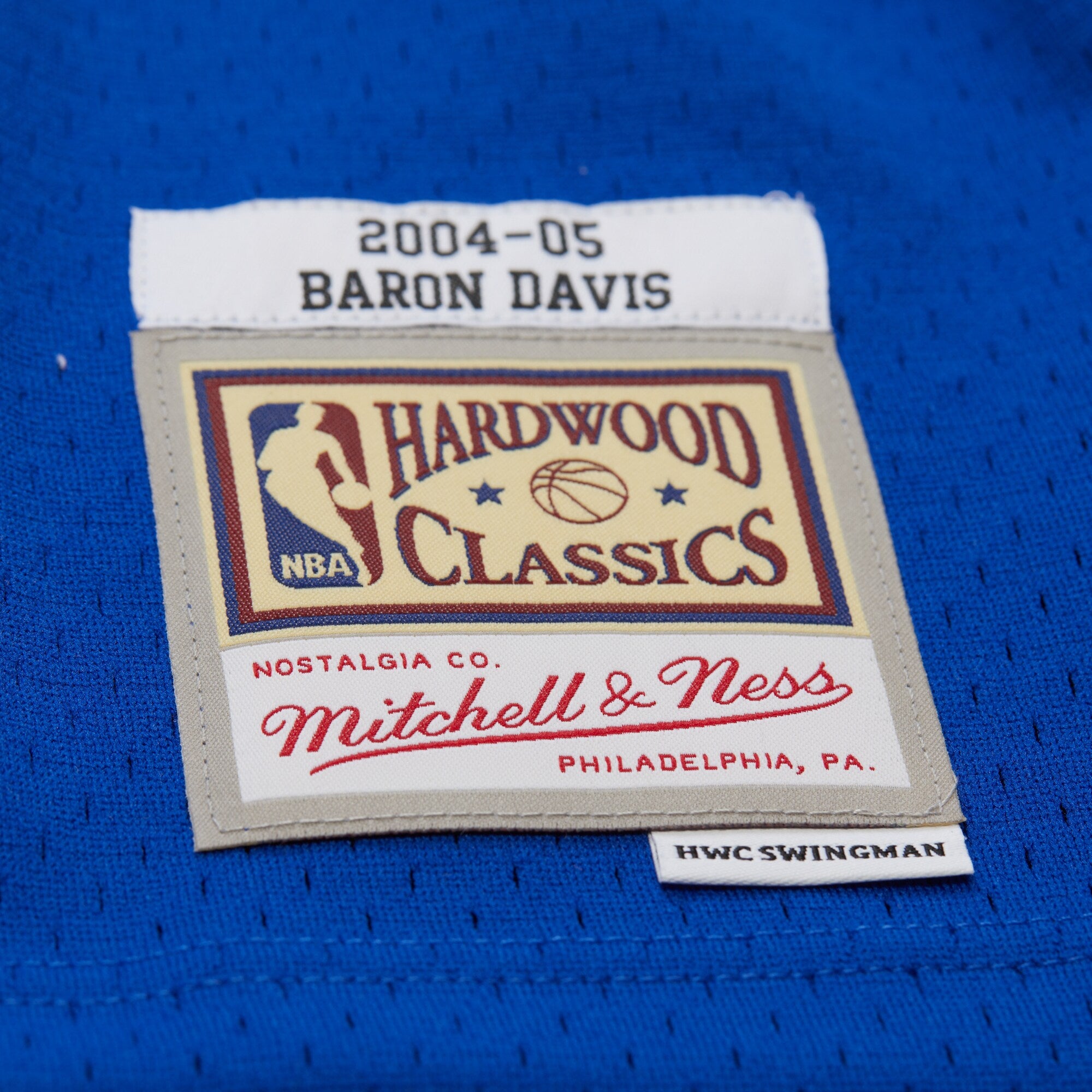 Baron Davis Golden State Warriors 2004 Swingman Jersey