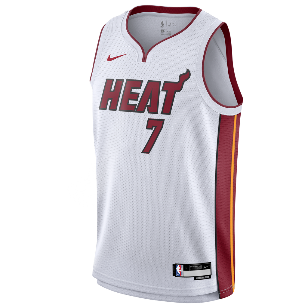 Giannis Antetokounmpo Miami Heat Association Edition Swingman Jersey - White - Youth