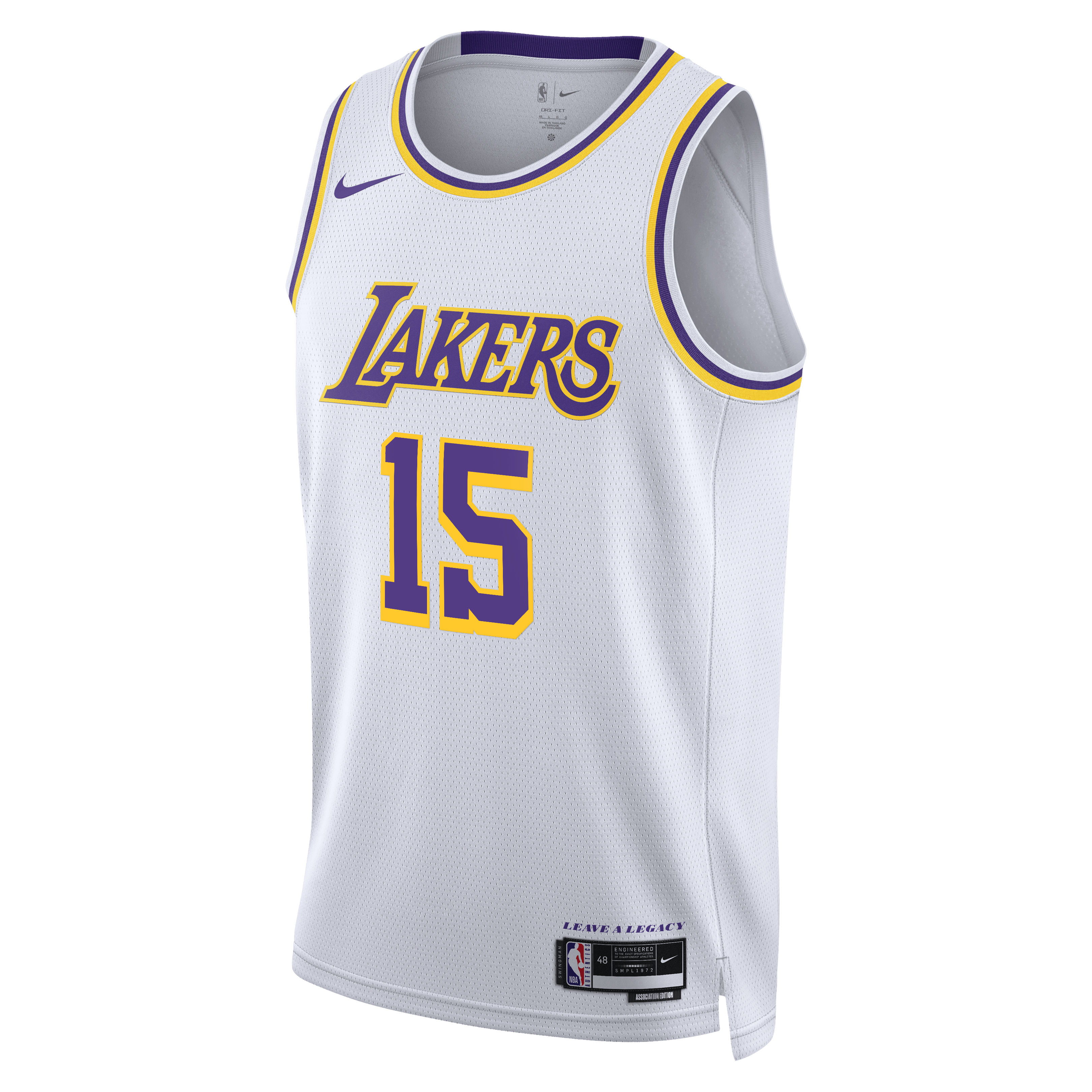 Austin Reaves Los Angeles Lakers Association Edition Swingman Jersey - White - Unisex