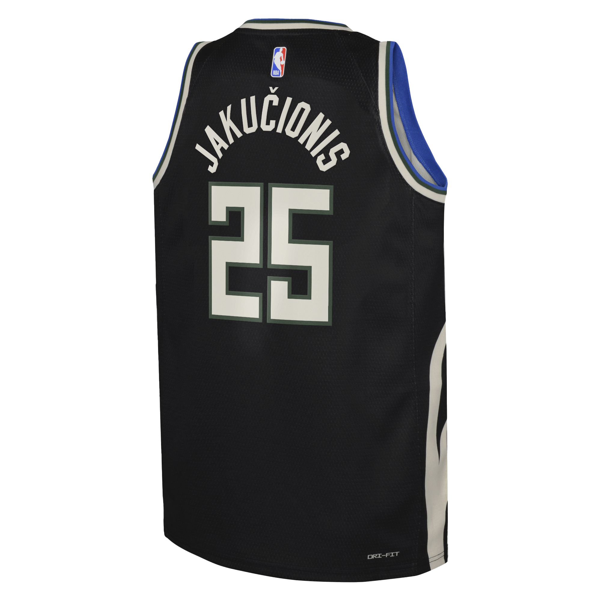 Kasparas Jakučionis Milwaukee Bucks Statement Edition Swingman Jersey - Hunter Green - Youth