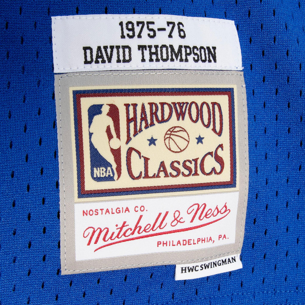 David Thompson Denver Nuggets 1975 Dark Authentic Jersey - Royal Blue