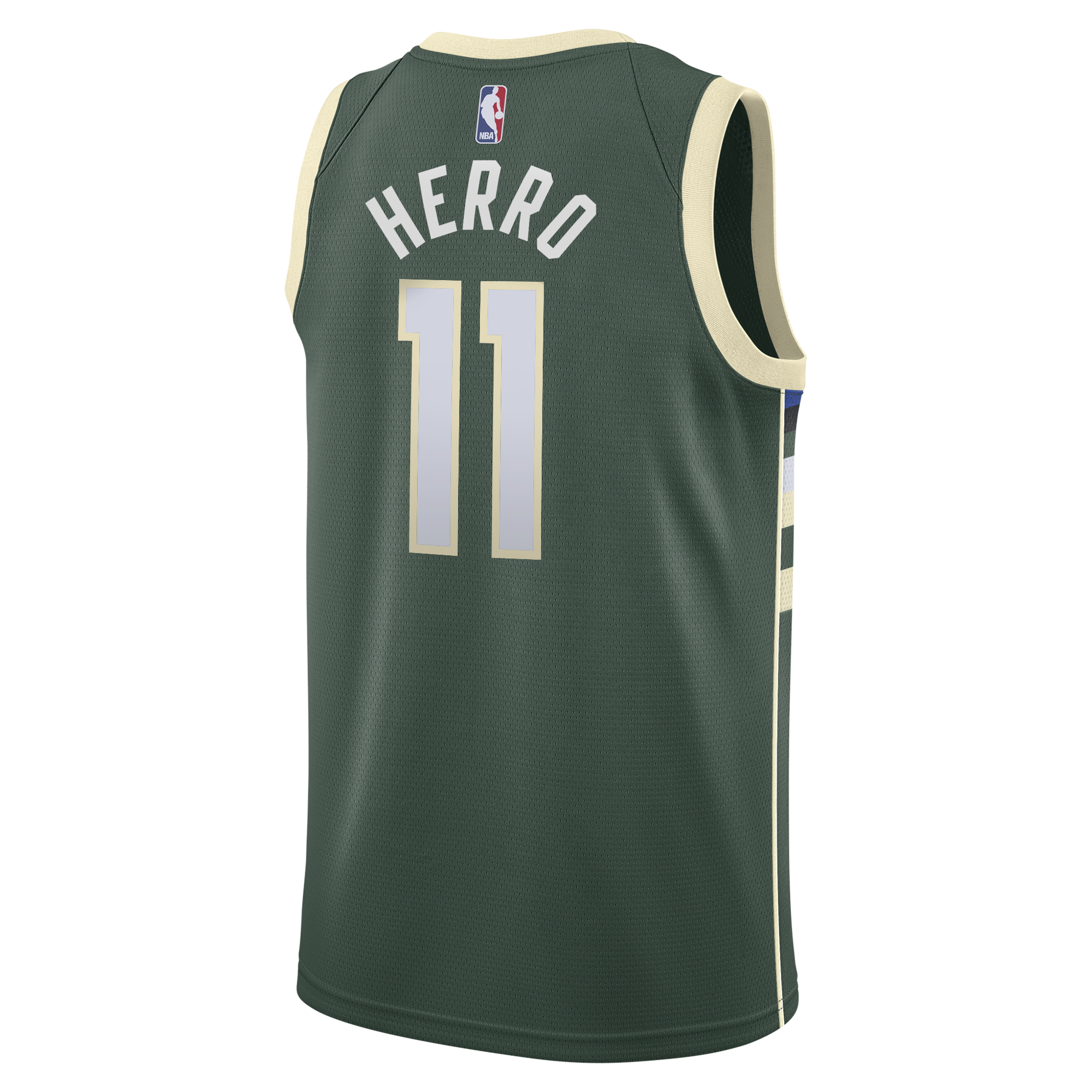 Tyler Herro Milwaukee Bucks Icon Edition Swingman Jersey - Hunter Green - Youth