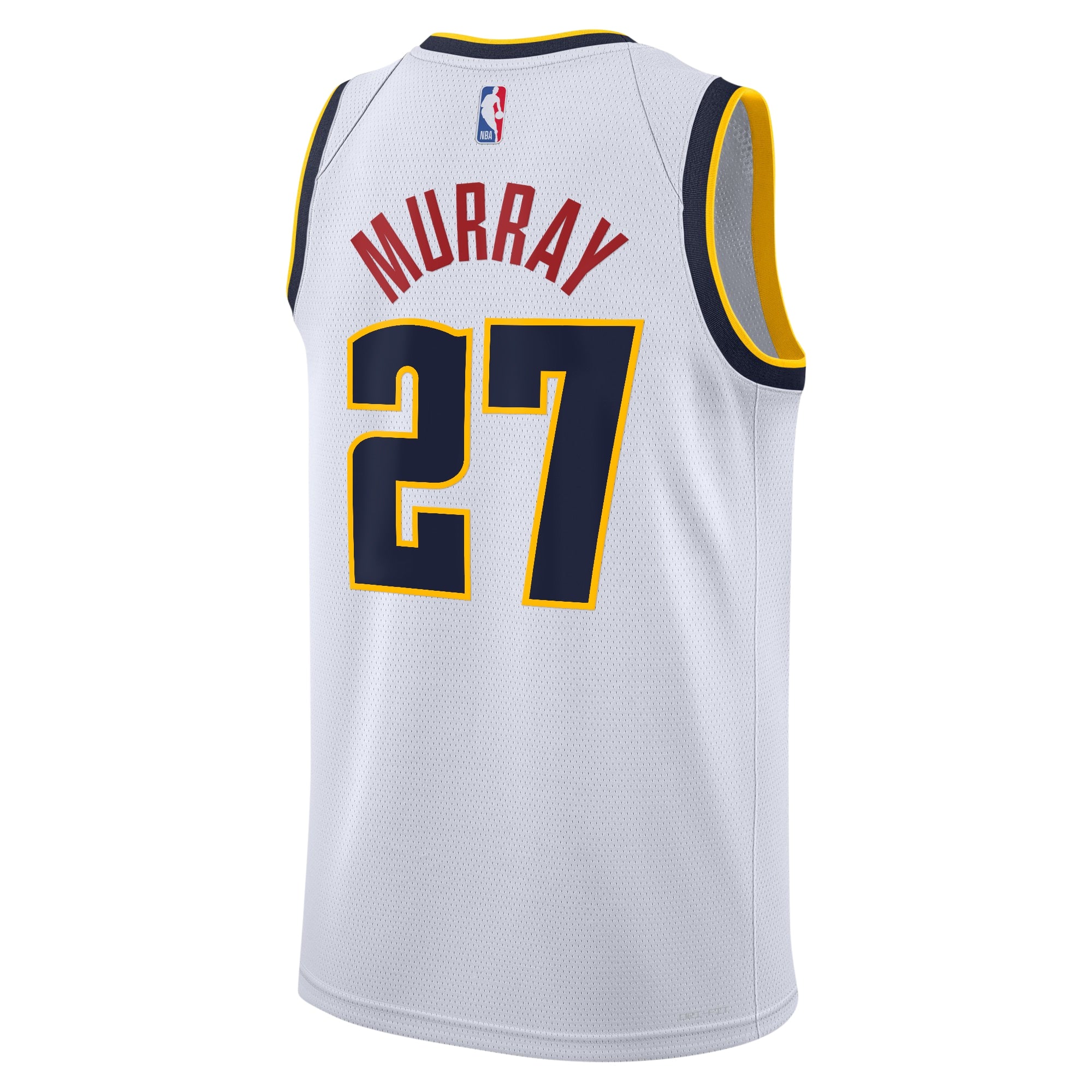 Jamal Murray Denver Nuggets Swingman Association Jersey - White - Youth