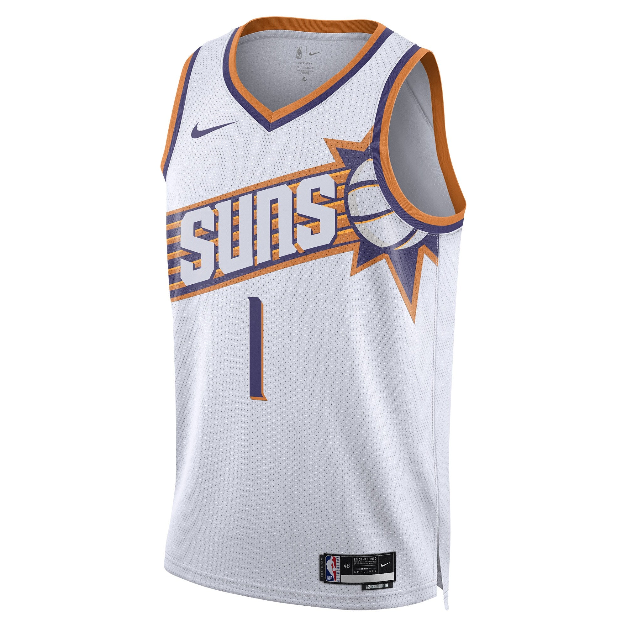 Devin Booker Phoenix Suns Swingman Association Jersey