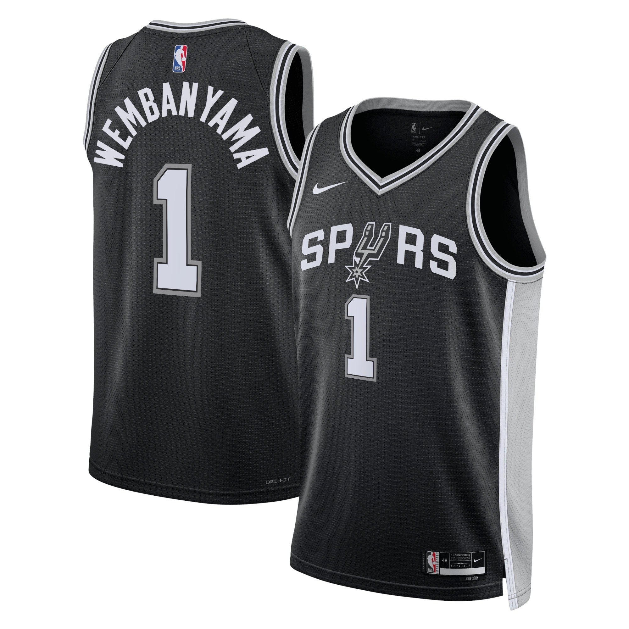 Victor Wembanyama San Antonio Spurs Swingman Icon Jersey - Mens
