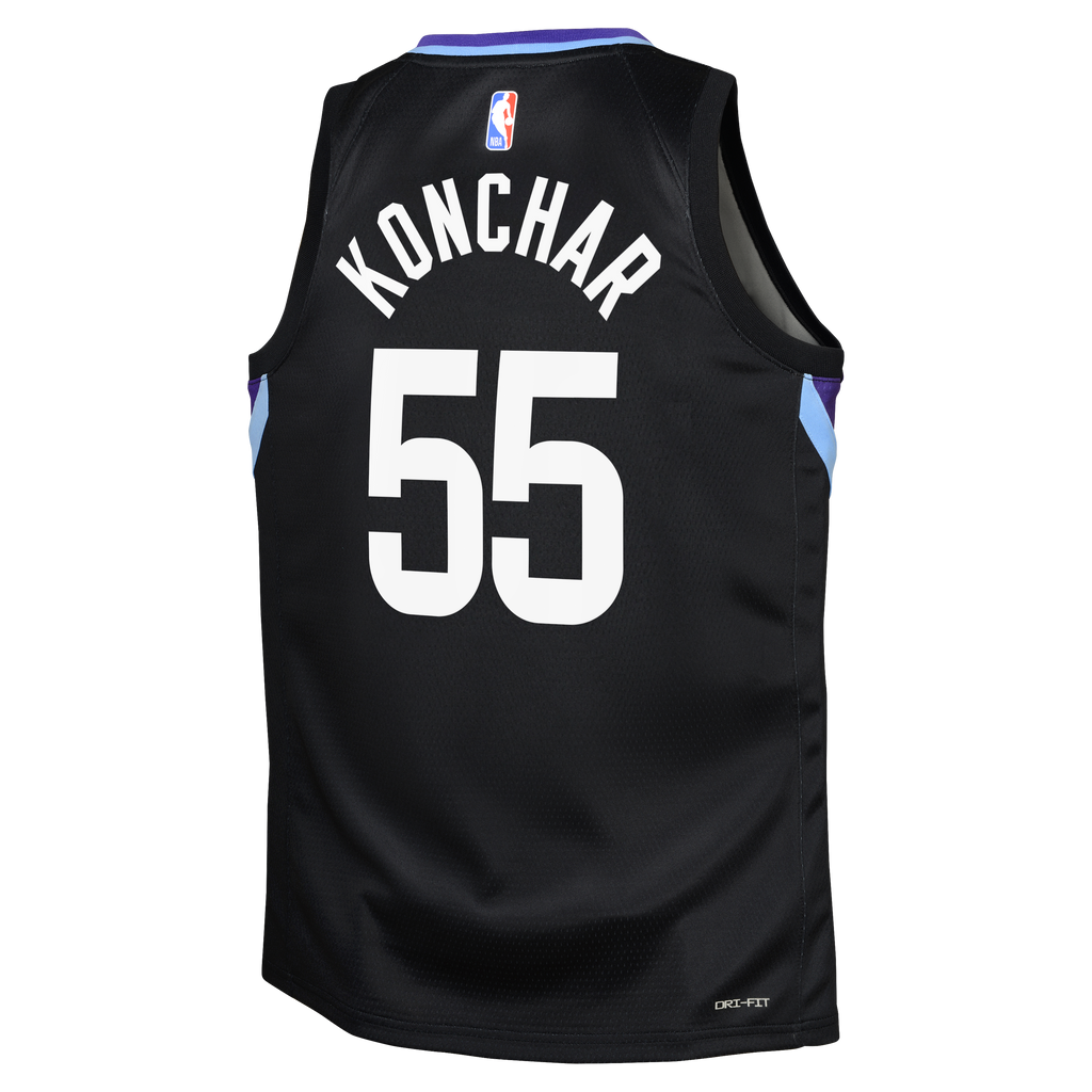 John Konchar Utah Jazz Statement Edition Swingman Jersey - Black - Youth