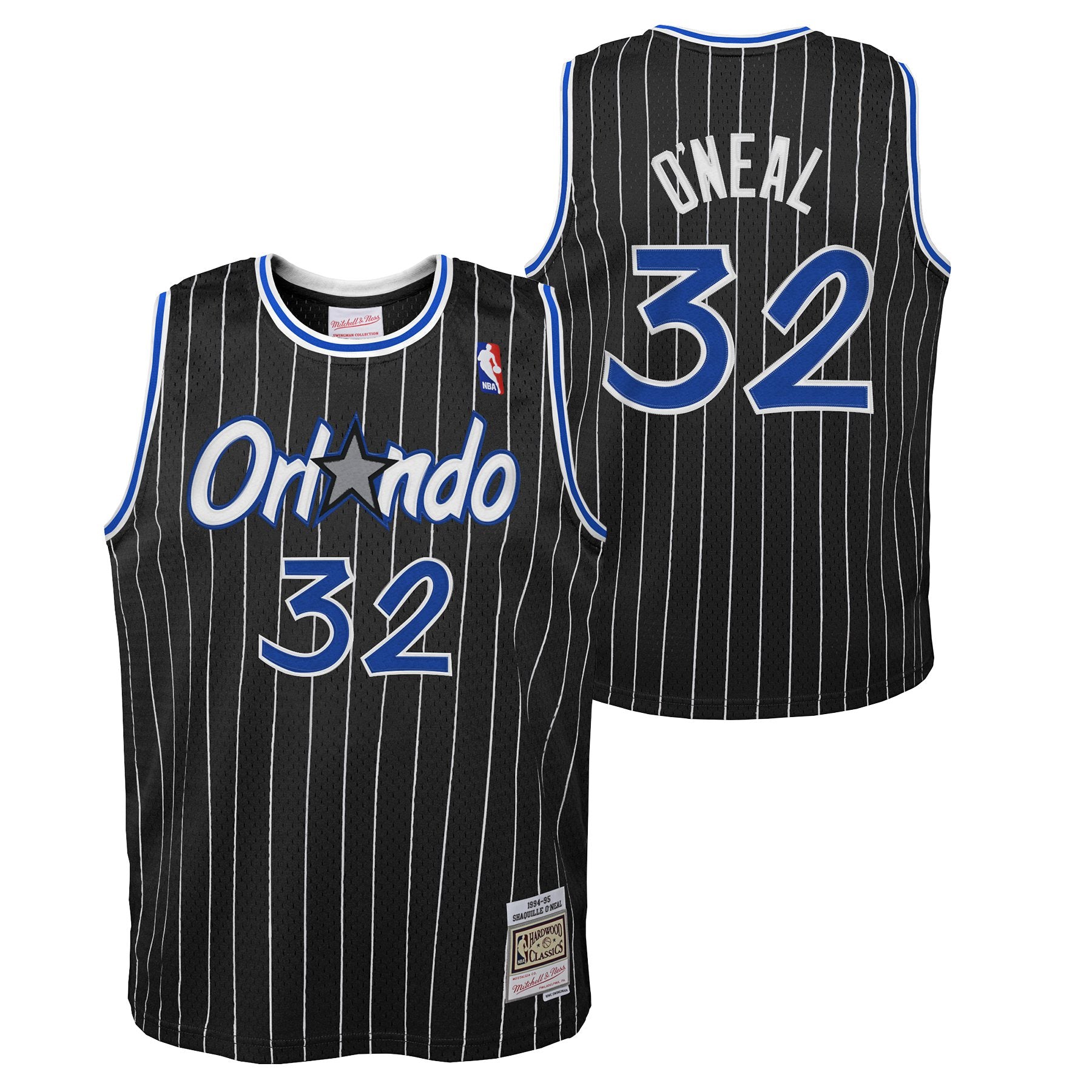 Shaquille O'Neal Orlando Magic Hardwood Classics Alternate Jersey - Youth