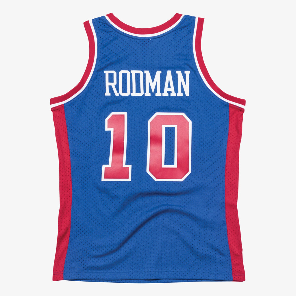 Dennis Rodman Detroit Pistons 1988-89 Swingman Road Jersey