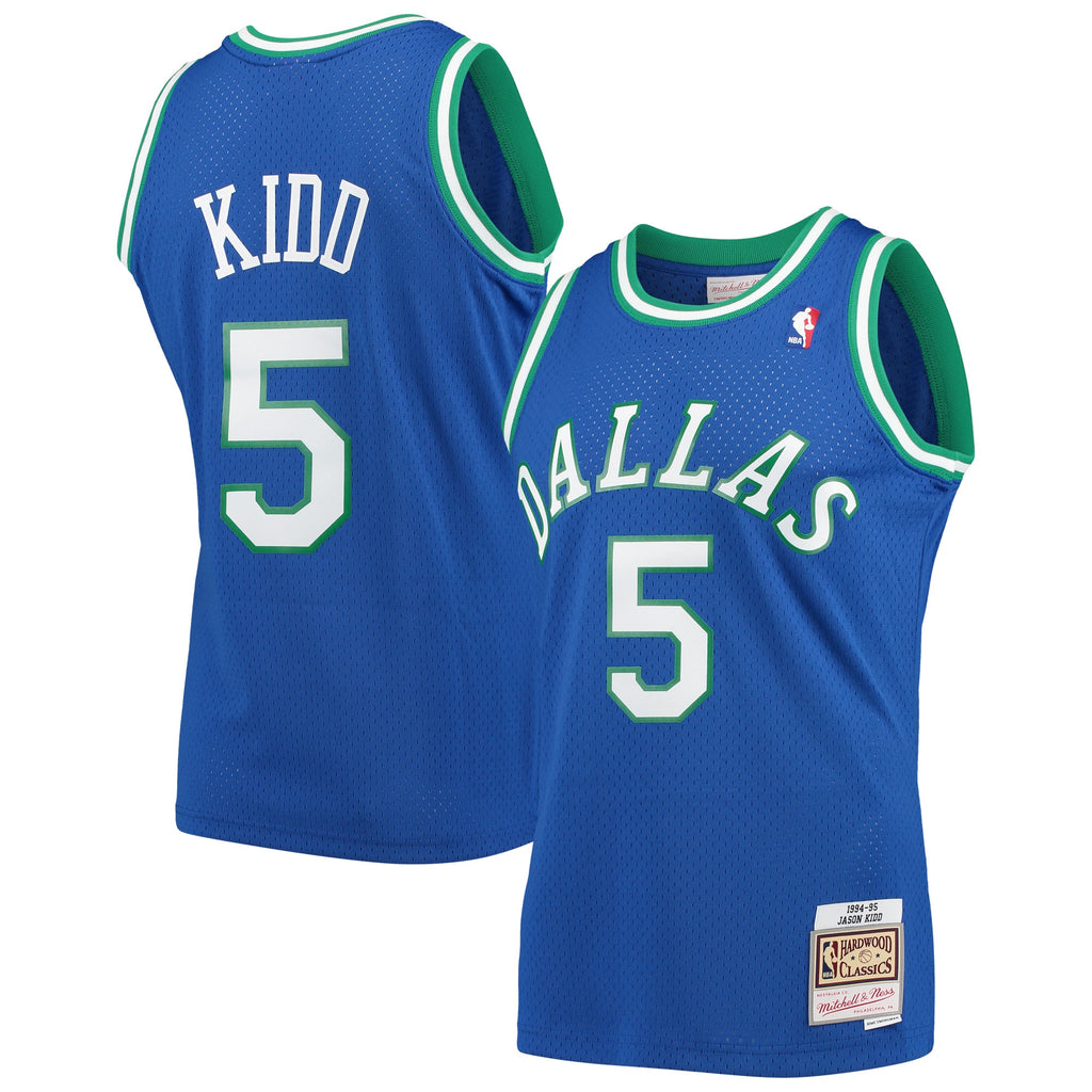 Jason Kidd Dallas Mavericks 1994-95 Hardwood Classics Swingman Jersey - Mens