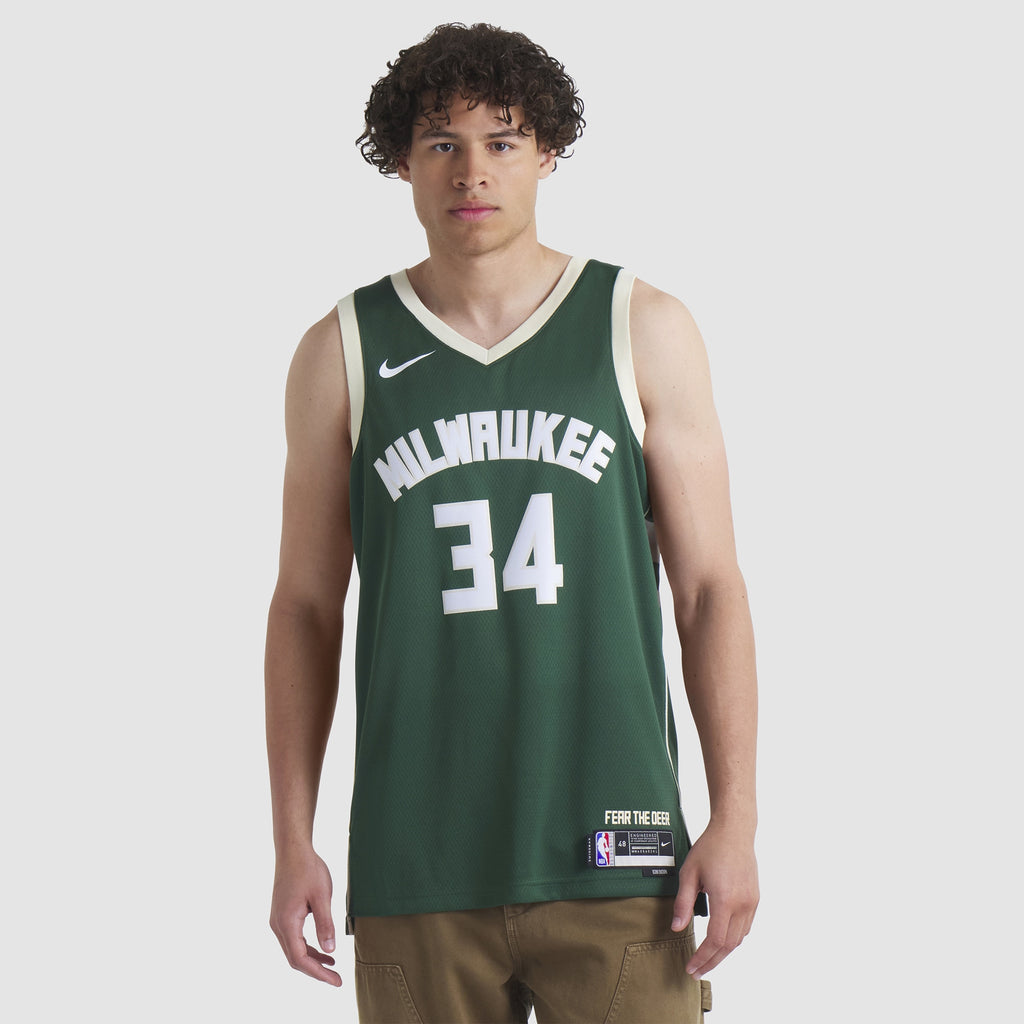 Giannis Antetokounmpo Milwaukee Bucks Dri-Fit Swingman Jersey
