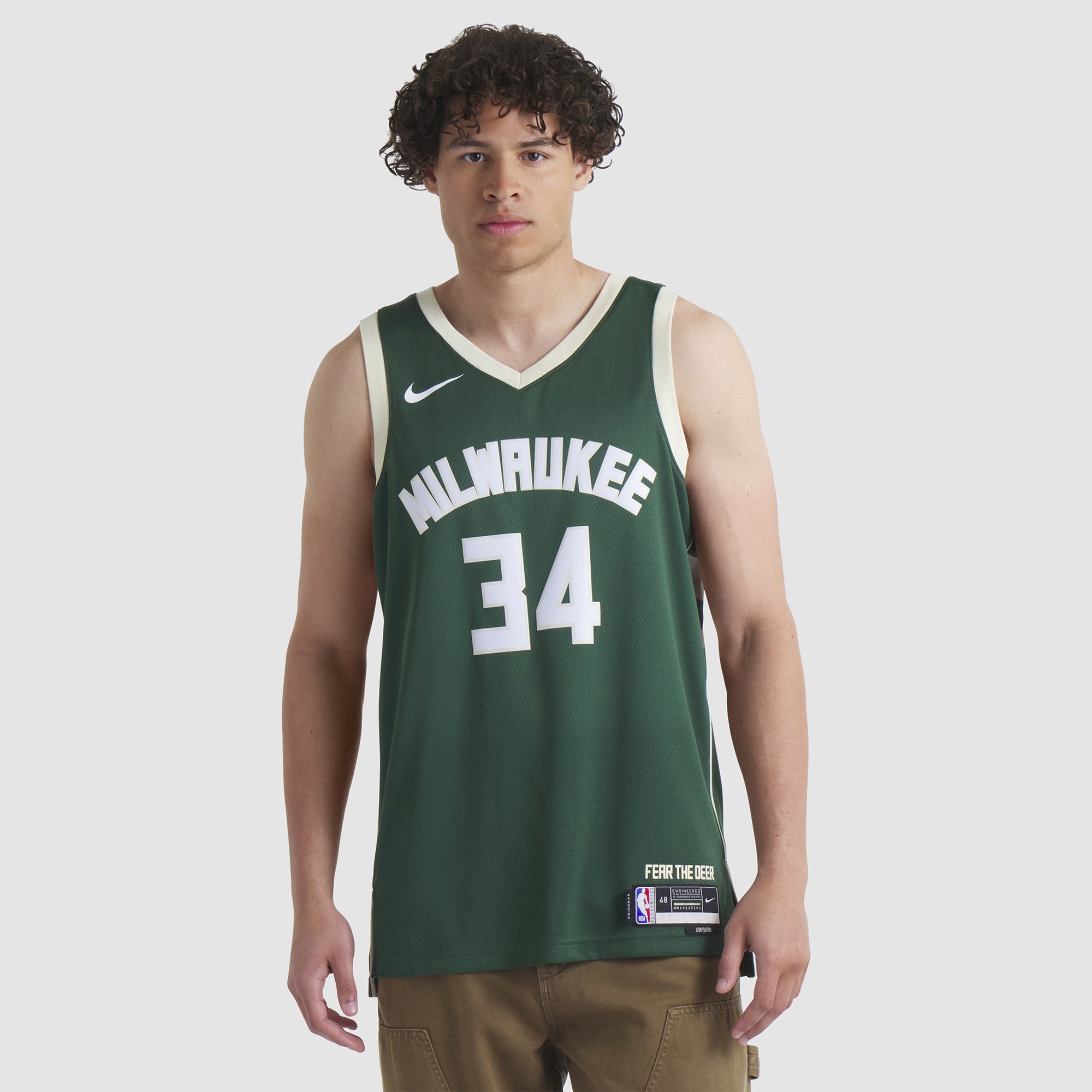 Giannis Antetokounmpo Milwaukee Bucks Dri-Fit Swingman Jersey