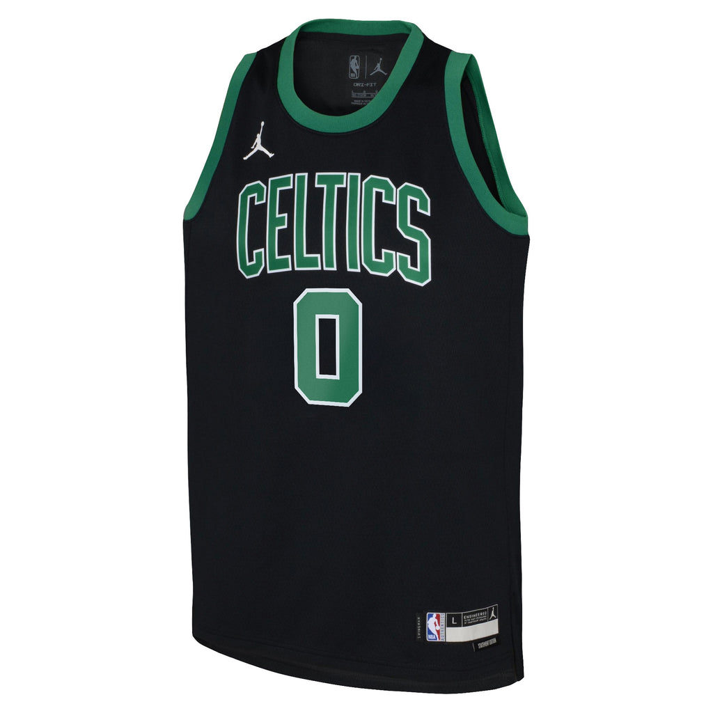 Jayson Tatum Boston Celtics Statement Edition Swingman Jersey - Black - Youth