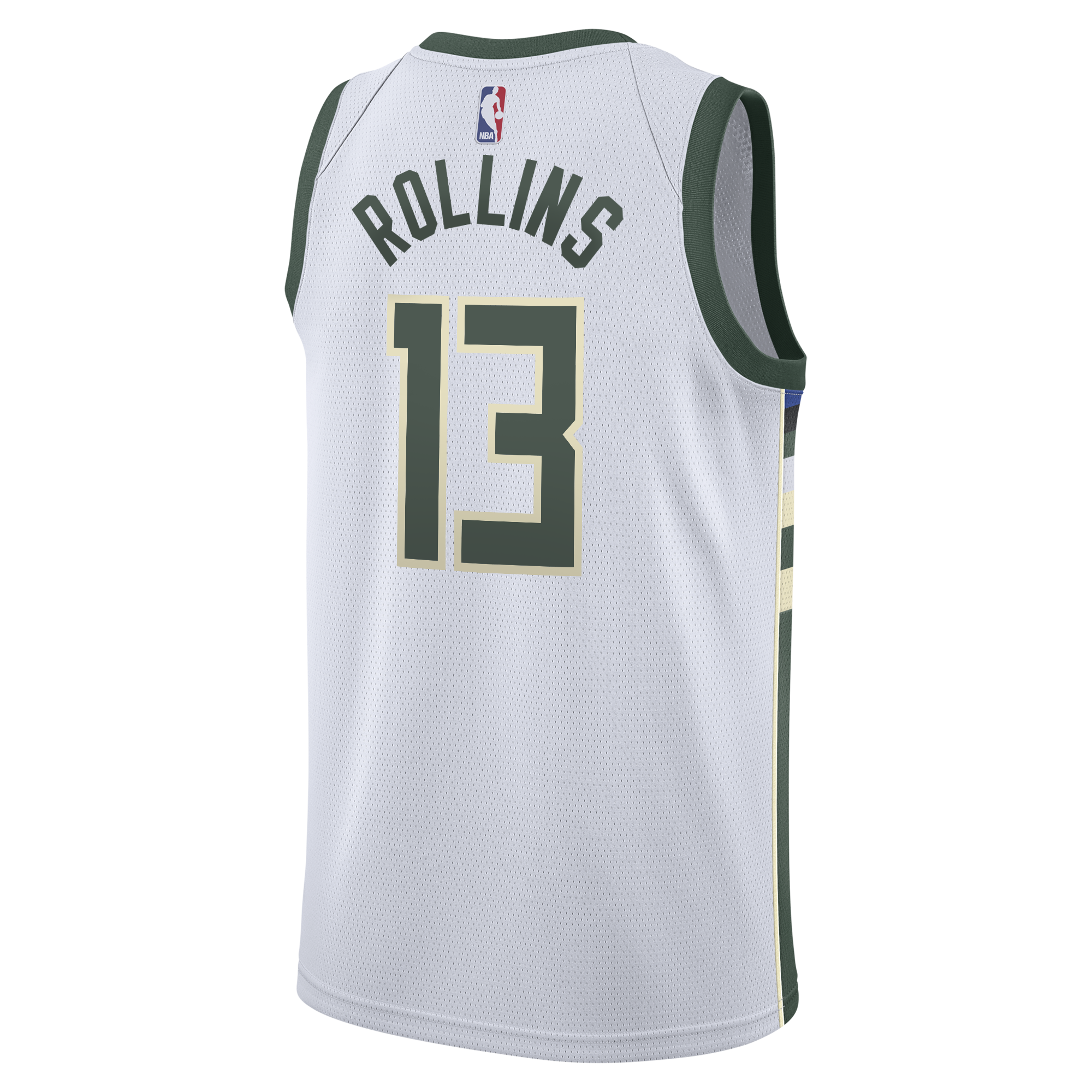 Ryan Rollins Milwaukee Bucks Association Edition Swingman Jersey - White - Youth