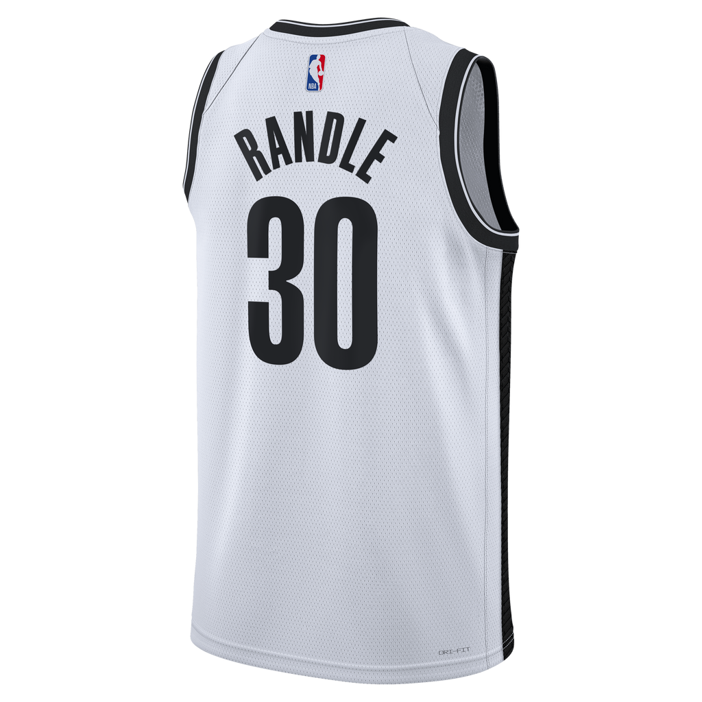 Julius Randle Brooklyn Nets Association Edition Swingman Jersey - White - Unisex