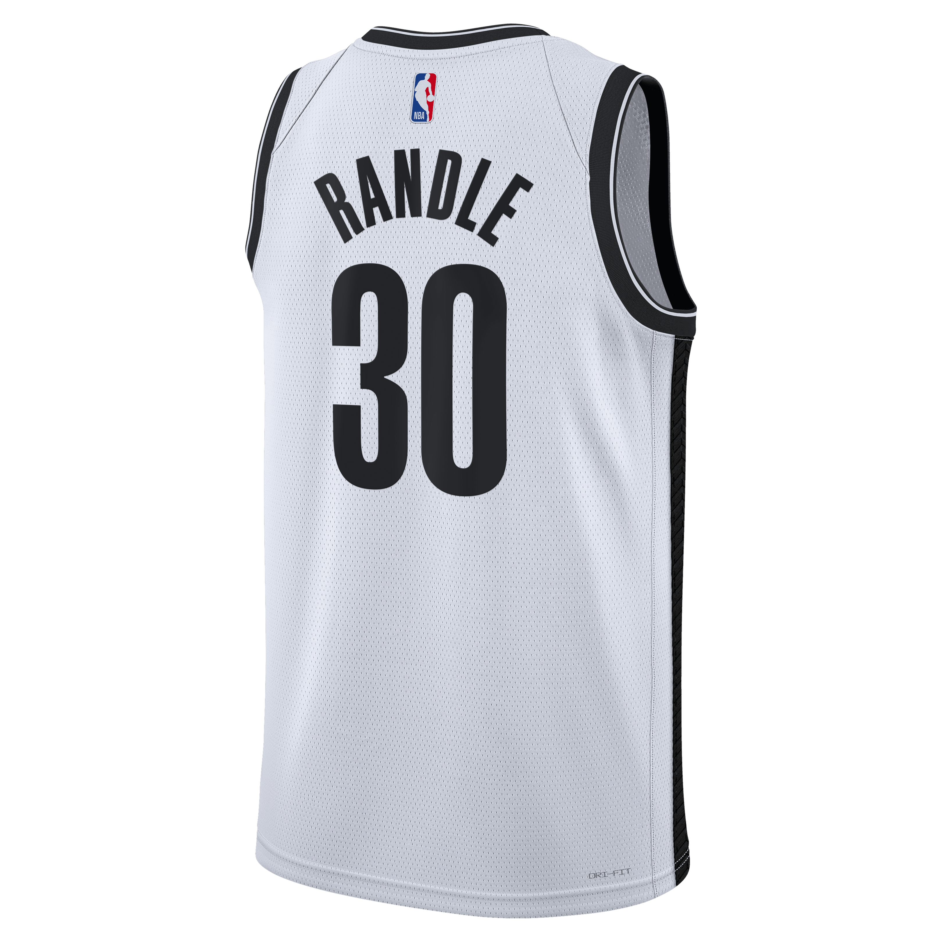 Julius Randle Brooklyn Nets Association Edition Swingman Jersey - White - Unisex