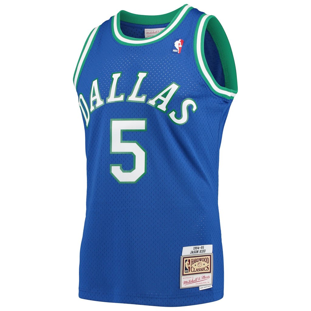 Jason Kidd Dallas Mavericks 1994-95 Hardwood Classics Swingman Jersey - Mens