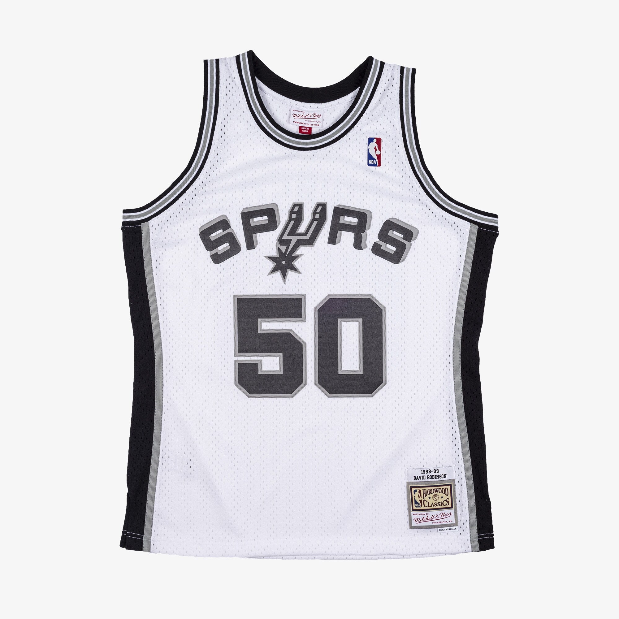 David Robinson San Antonio Spurs 1998 Authentic Swingman Jersey - White