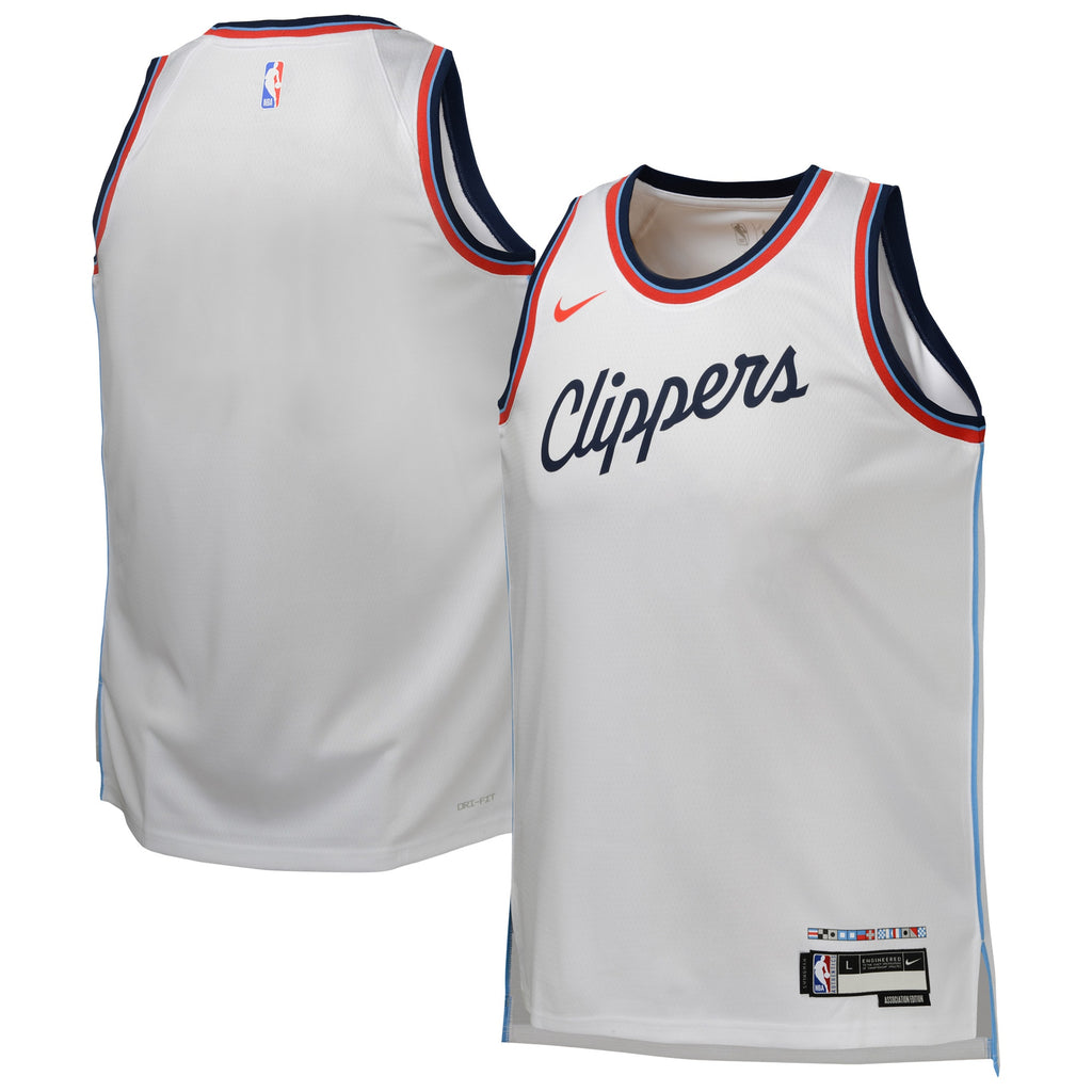 Los Angeles Clippers Replica Association Wordmark Jersey - Youth
