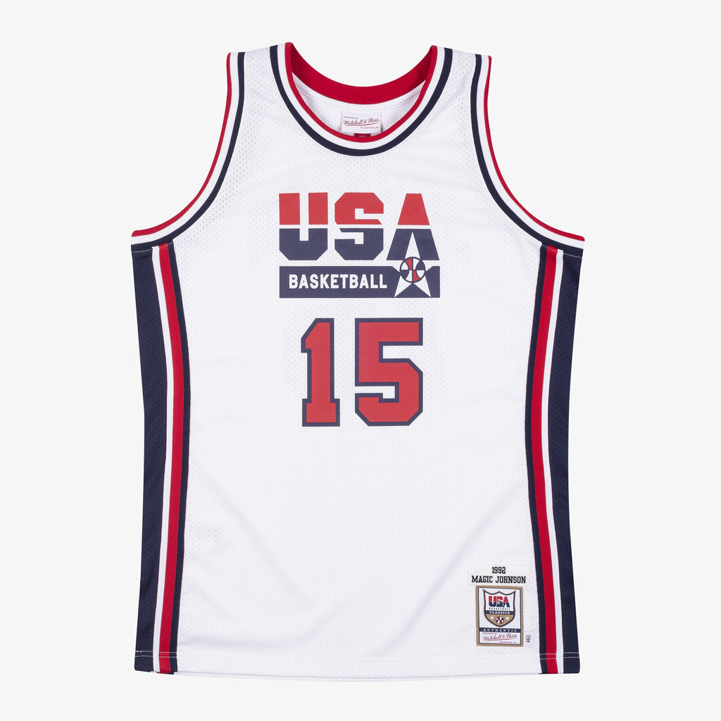 Magic Johnson USA Basketball 1992 Authentic Jersey
