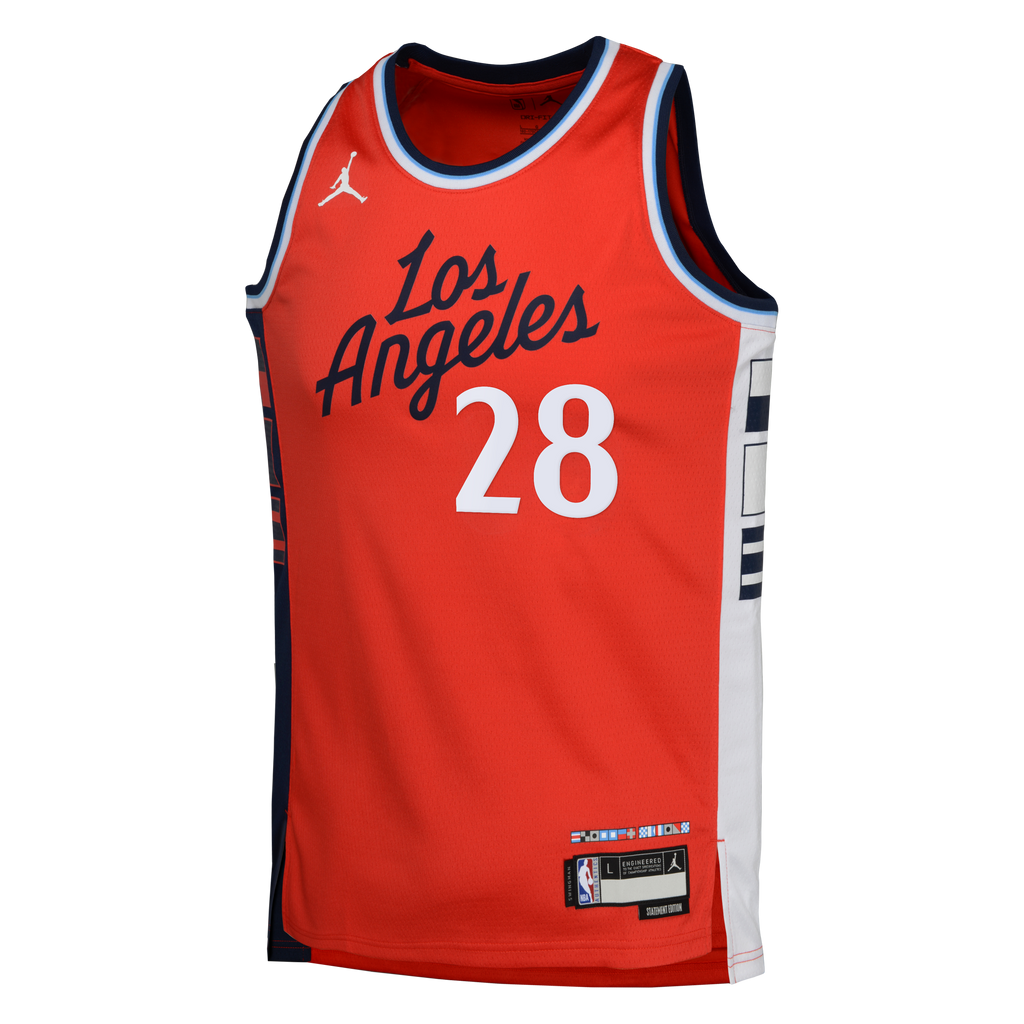Rui Hachimura Los Angeles Clippers Statement Edition Swingman Jersey - Red - Youth