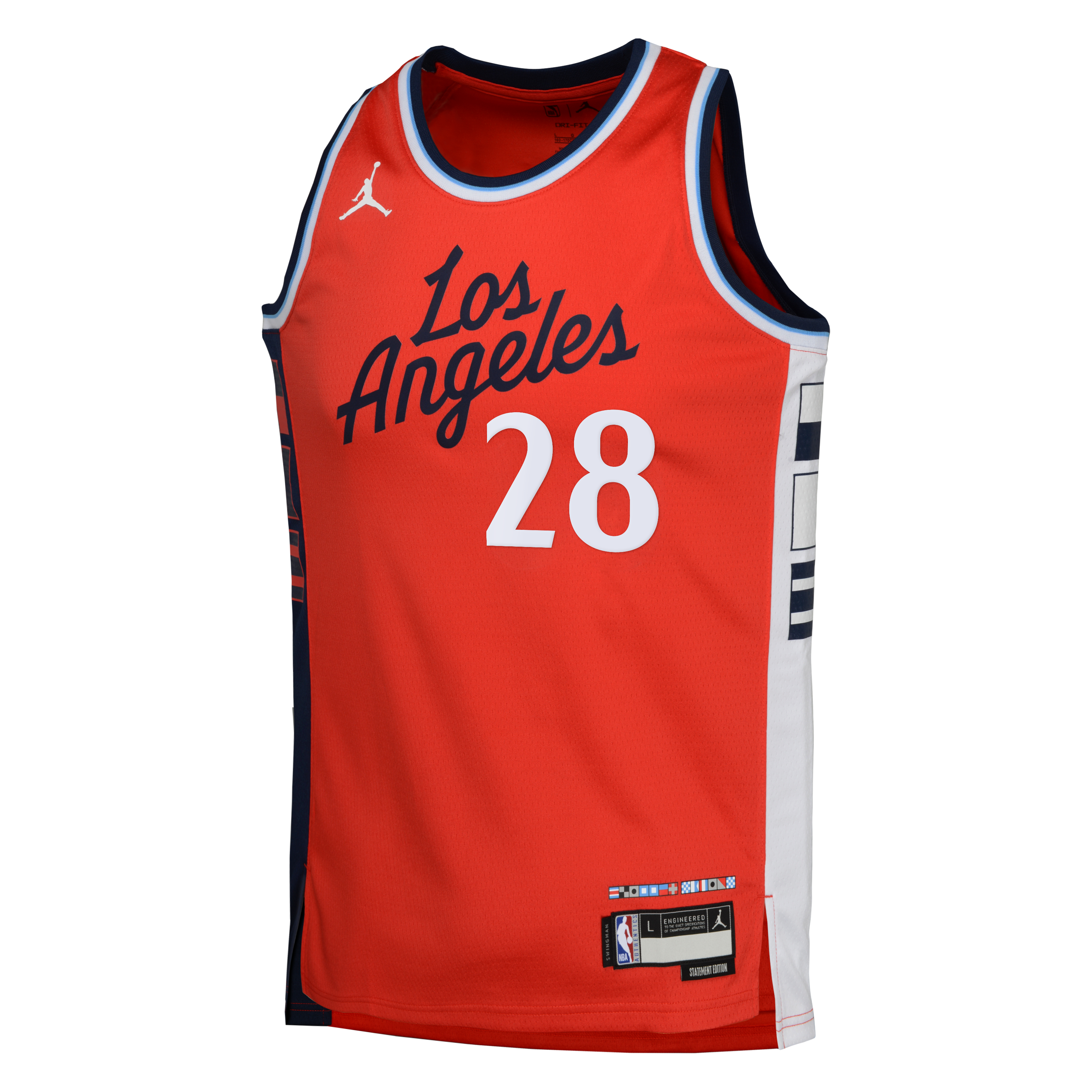 Rui Hachimura Los Angeles Clippers Statement Edition Swingman Jersey - Red - Youth