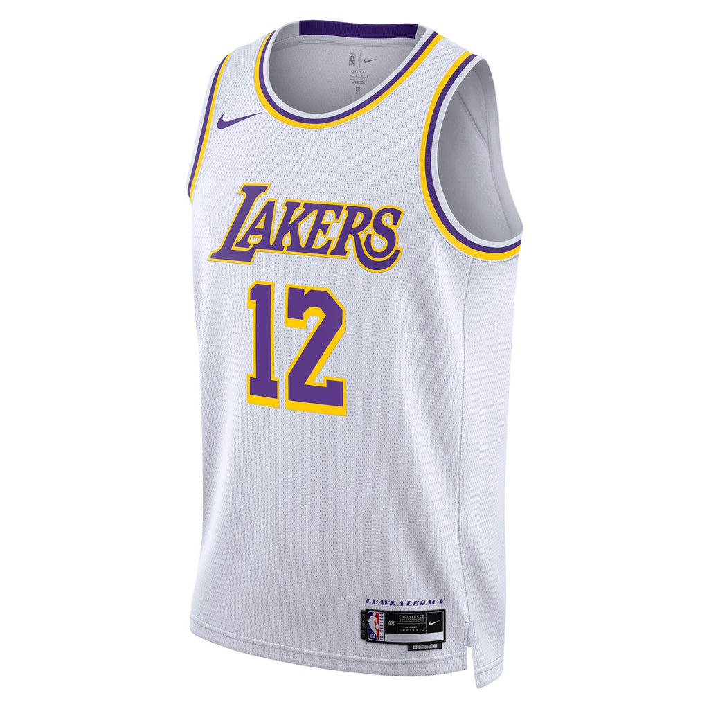 Jake LaRavia Los Angeles Lakers Association Edition Swingman Jersey - White - Unisex