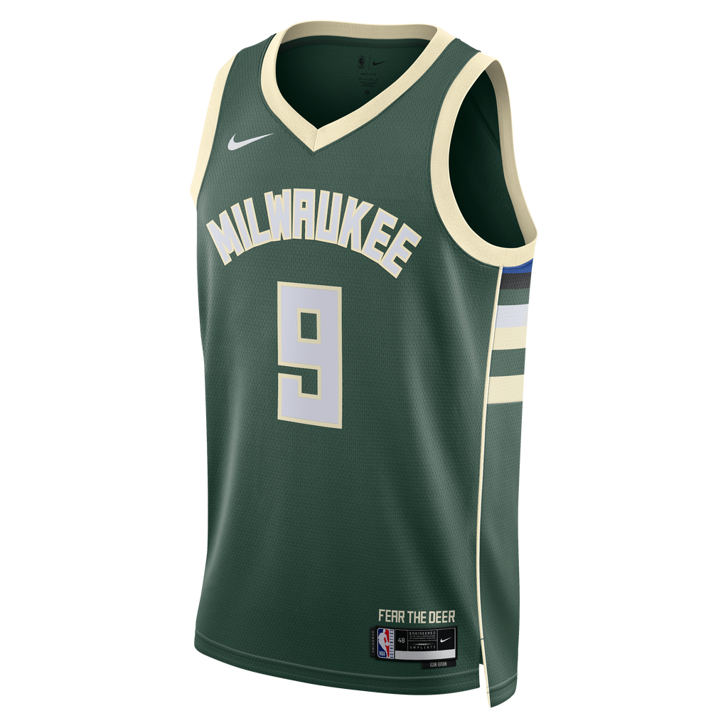 Kel'el Ware Milwaukee Bucks Icon Edition Swingman Jersey - White - Unisex