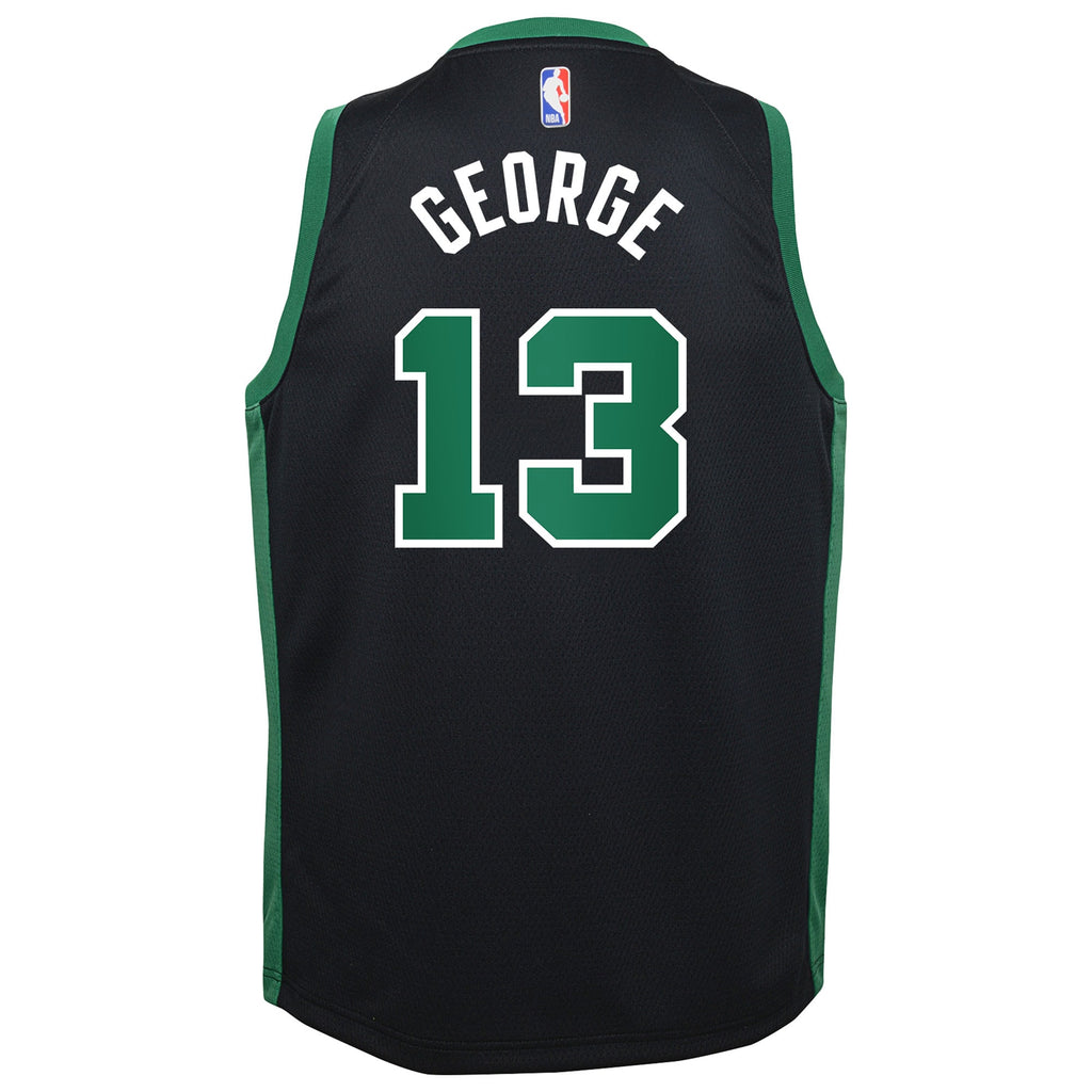 Paul George Boston Celtics Statement Edition Swingman Jersey - Black - Youth