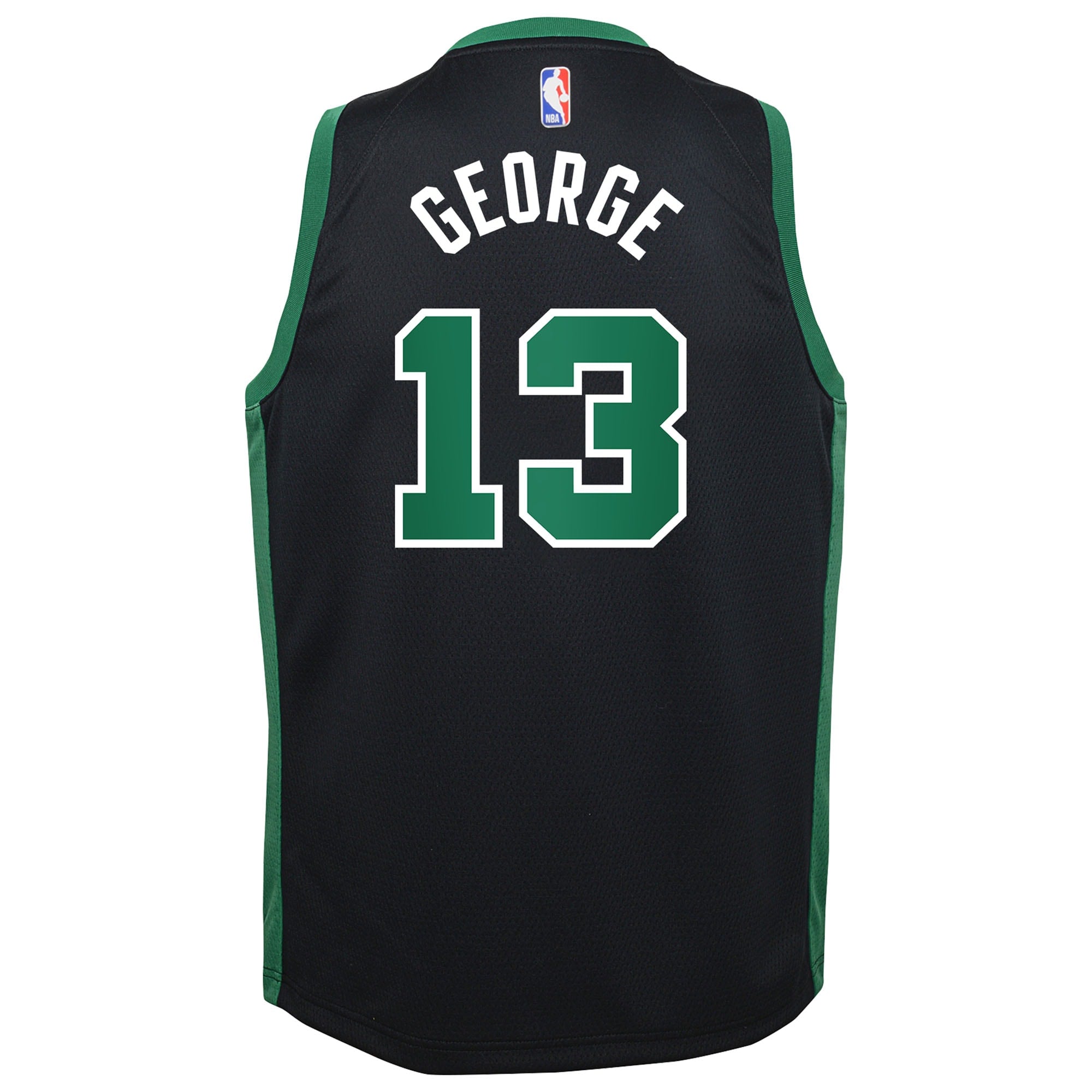 Paul George Boston Celtics Statement Edition Swingman Jersey - Black - Youth