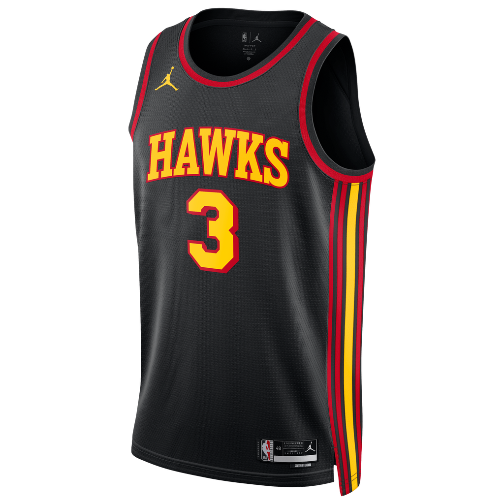 CJ McCollum Atlanta Hawks Statement Edition Swingman Jersey - Black - Unisex