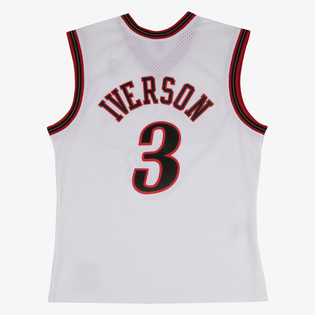 Allen Iverson Philadelphia 76ers 2000-01 Swingman Home Jersey