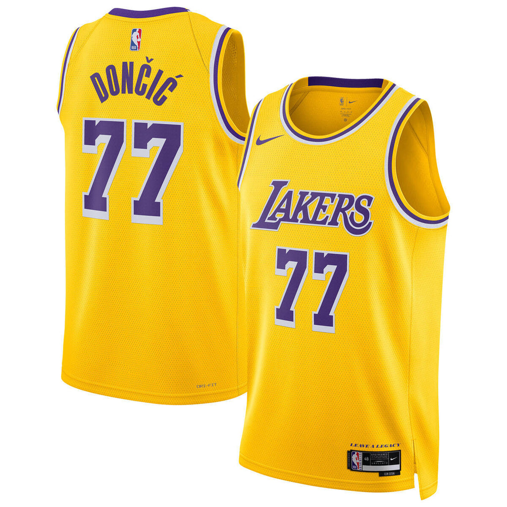 Luka Dončić Los Angeles Lakers Swingman Icon Jersey - Unisex