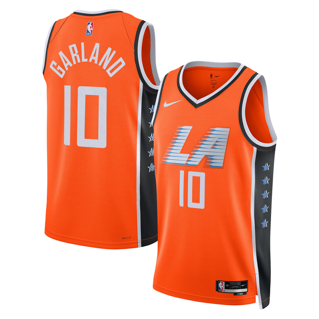 Darius Garland Los Angeles Clippers 2025/26 City Edition Swingman Jersey - Orange - Unisex