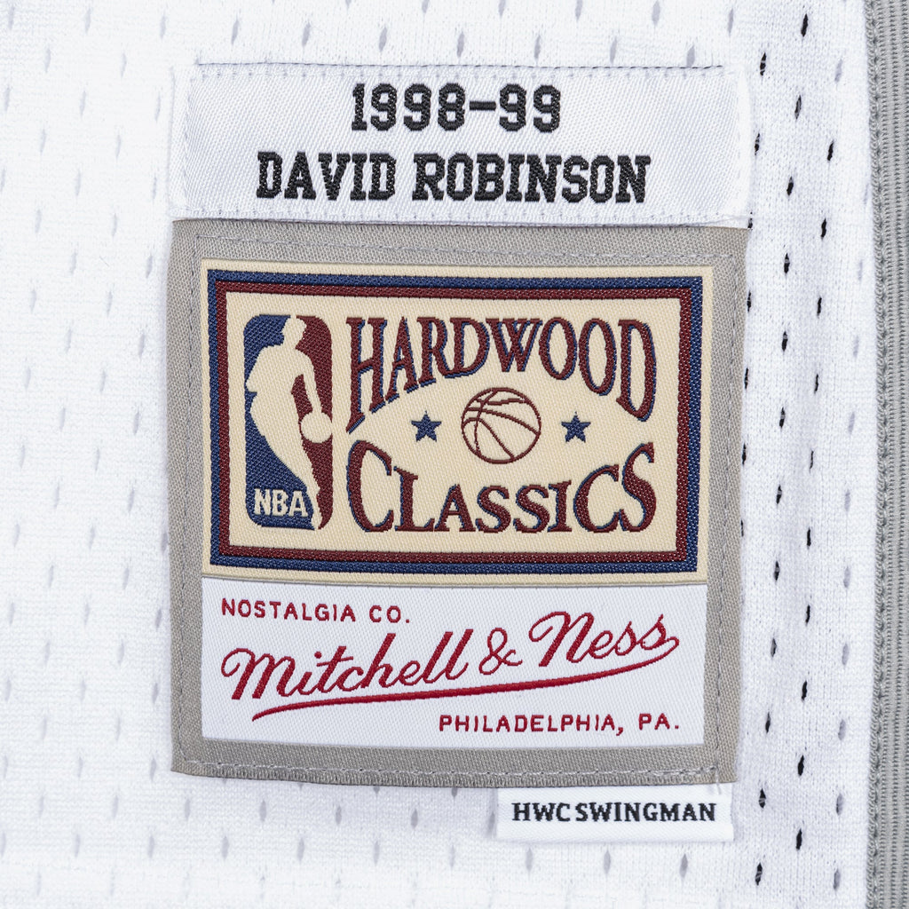 David Robinson San Antonio Spurs 1998 Authentic Swingman Jersey - White