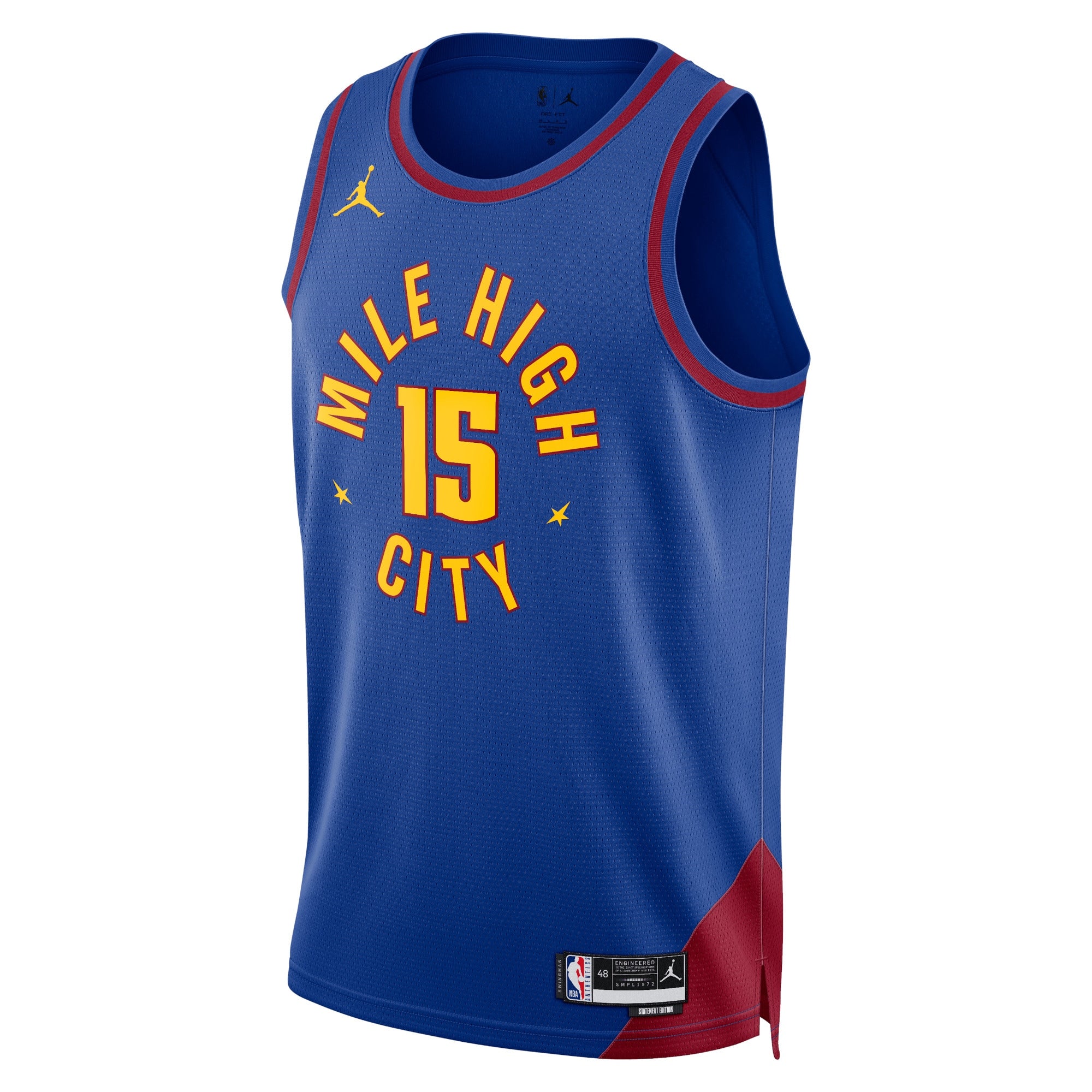 Nikola Jokić Denver Nuggets Statement Edition Swingman Jersey - Blue - Unisex