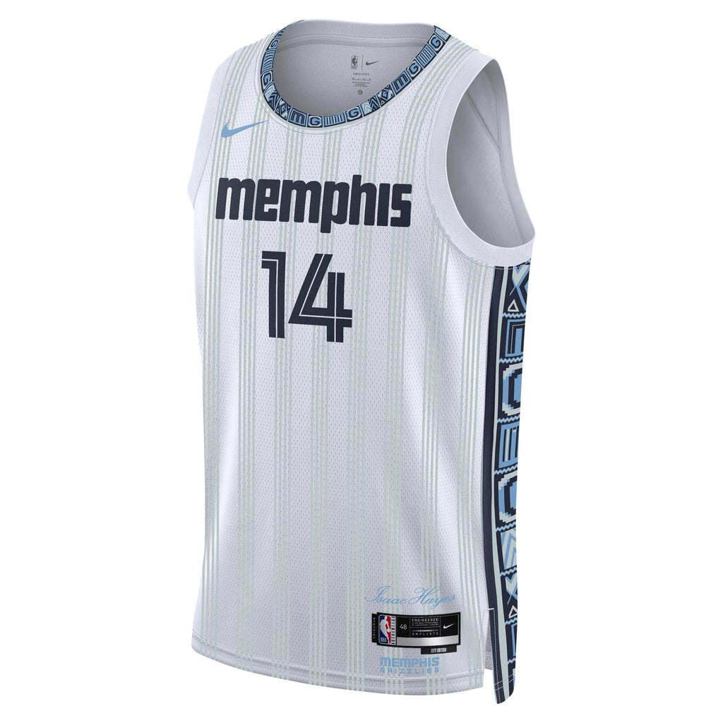 Zach Edey Memphis Grizzlies 2025/26 City Edition Swingman Jersey - Gray - Unisex