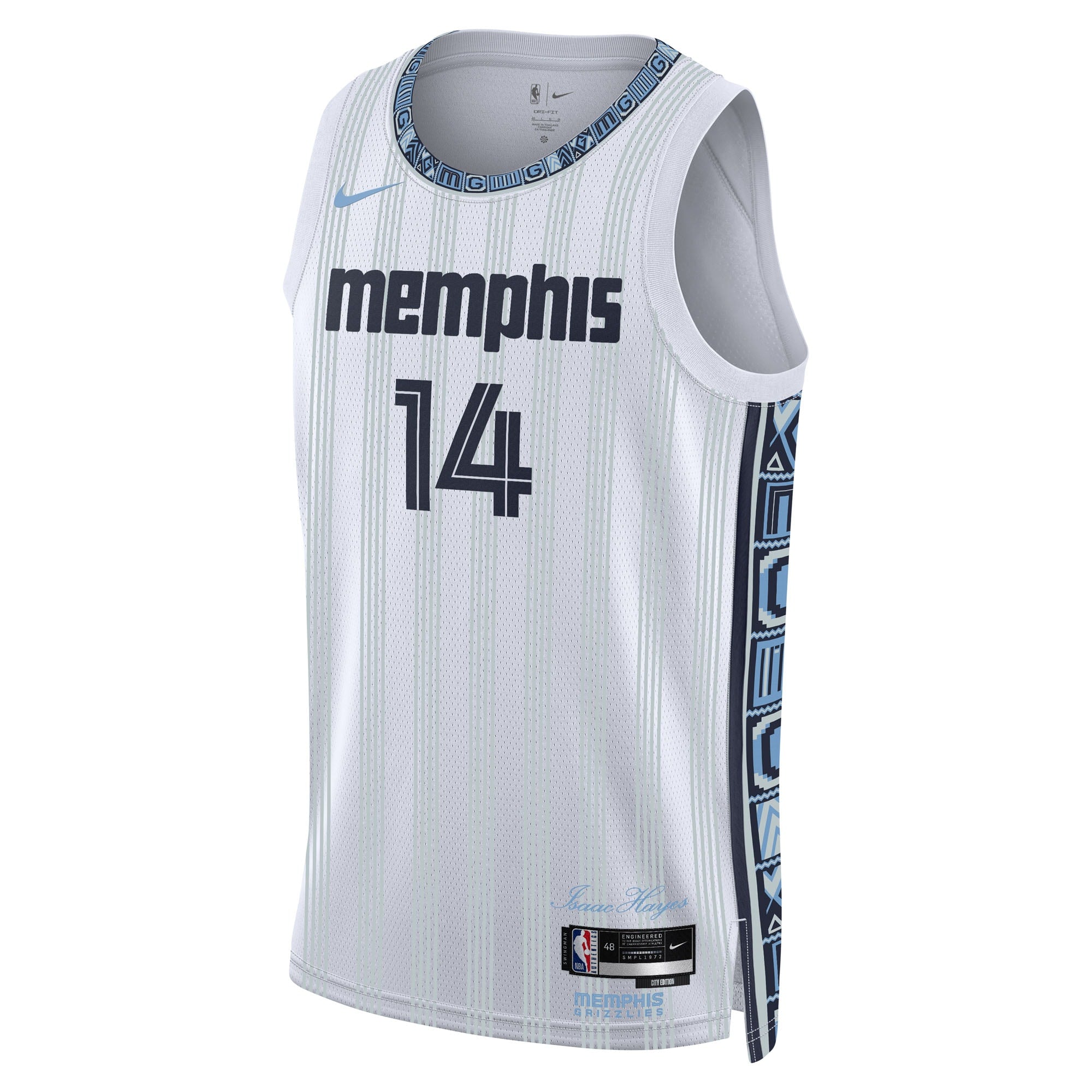 Zach Edey Memphis Grizzlies 2025/26 City Edition Swingman Jersey - Gray - Unisex