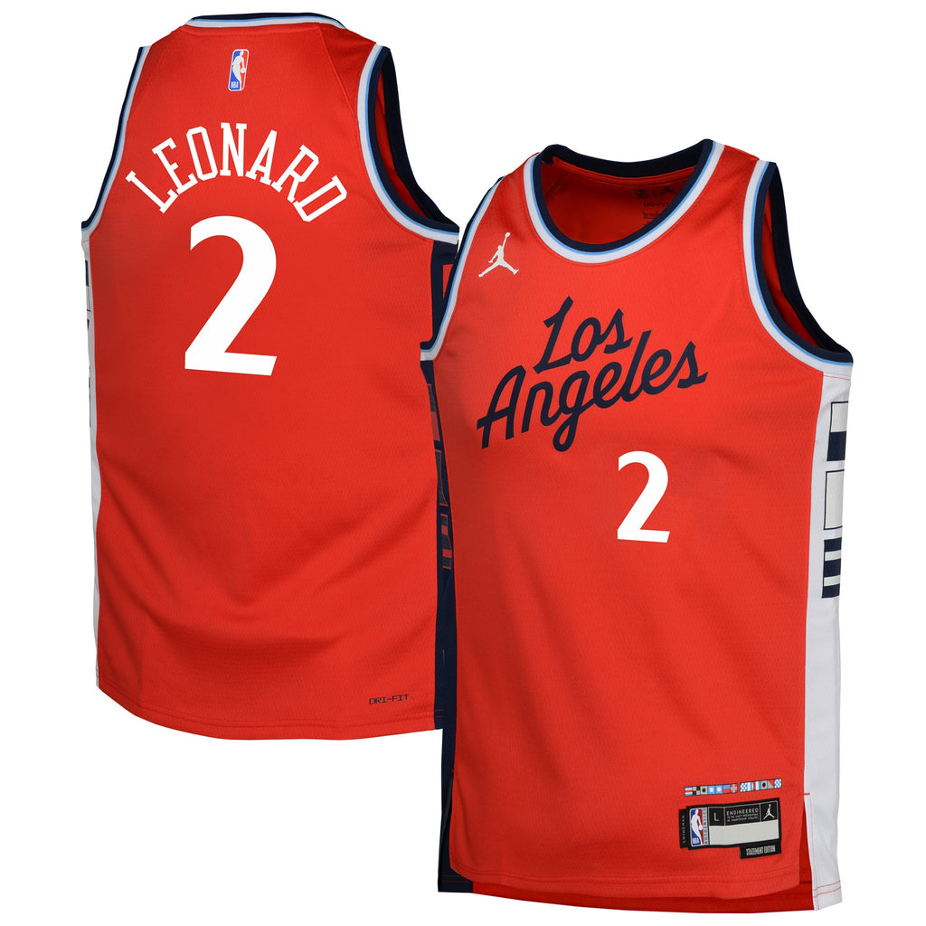 Kawhi Leonard Los Angeles Clippers Statement Jersey - Youth
