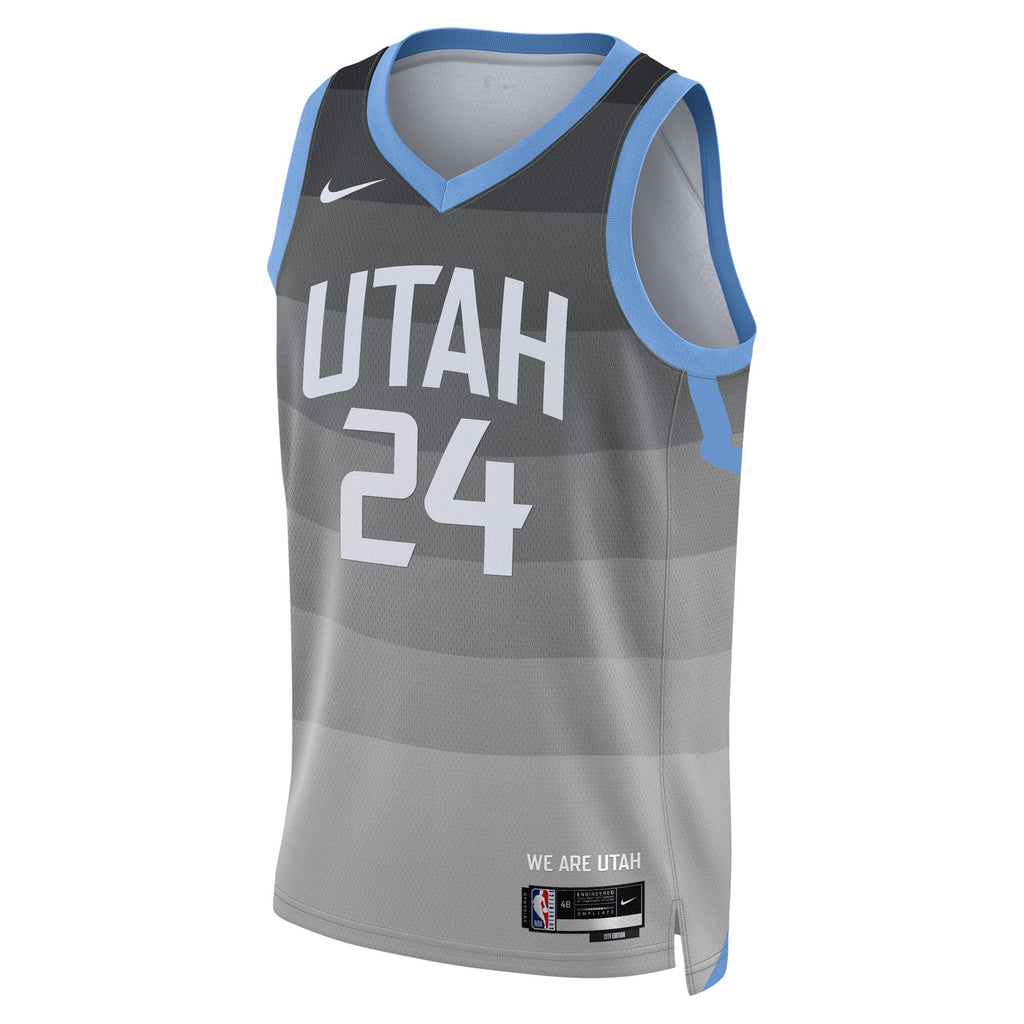 Walker Kessler Utah Jazz 2025/26 City Edition Swingman Jersey - Gray - Unisex
